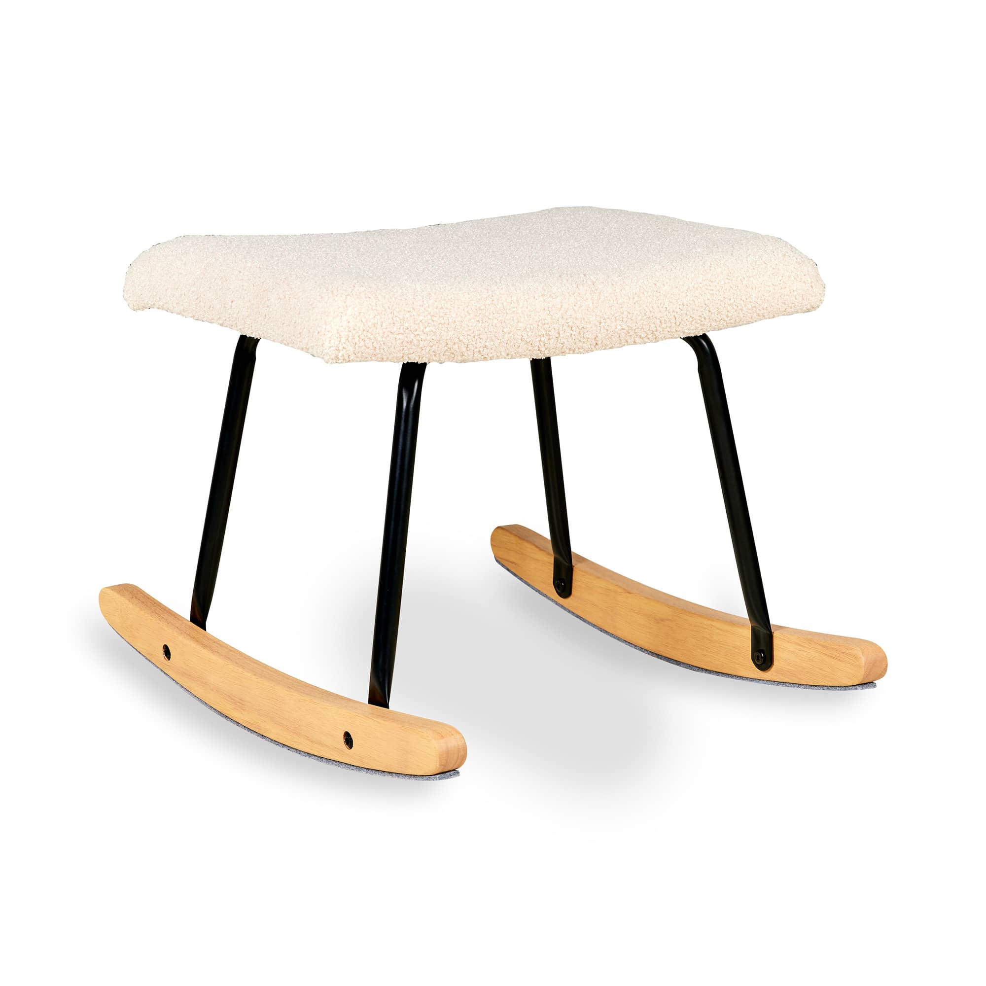 Tritthocker, Quax, Beige – Besonderheit: ergänzt perfekt den Quax Rocking Chair Basic oder Rocking Chair Nordic