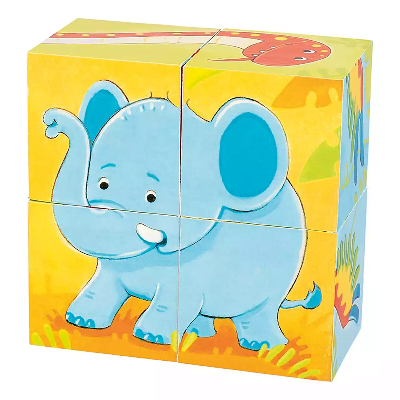 Holzpuzzle, goki, Mehrfarbig – Produktansicht