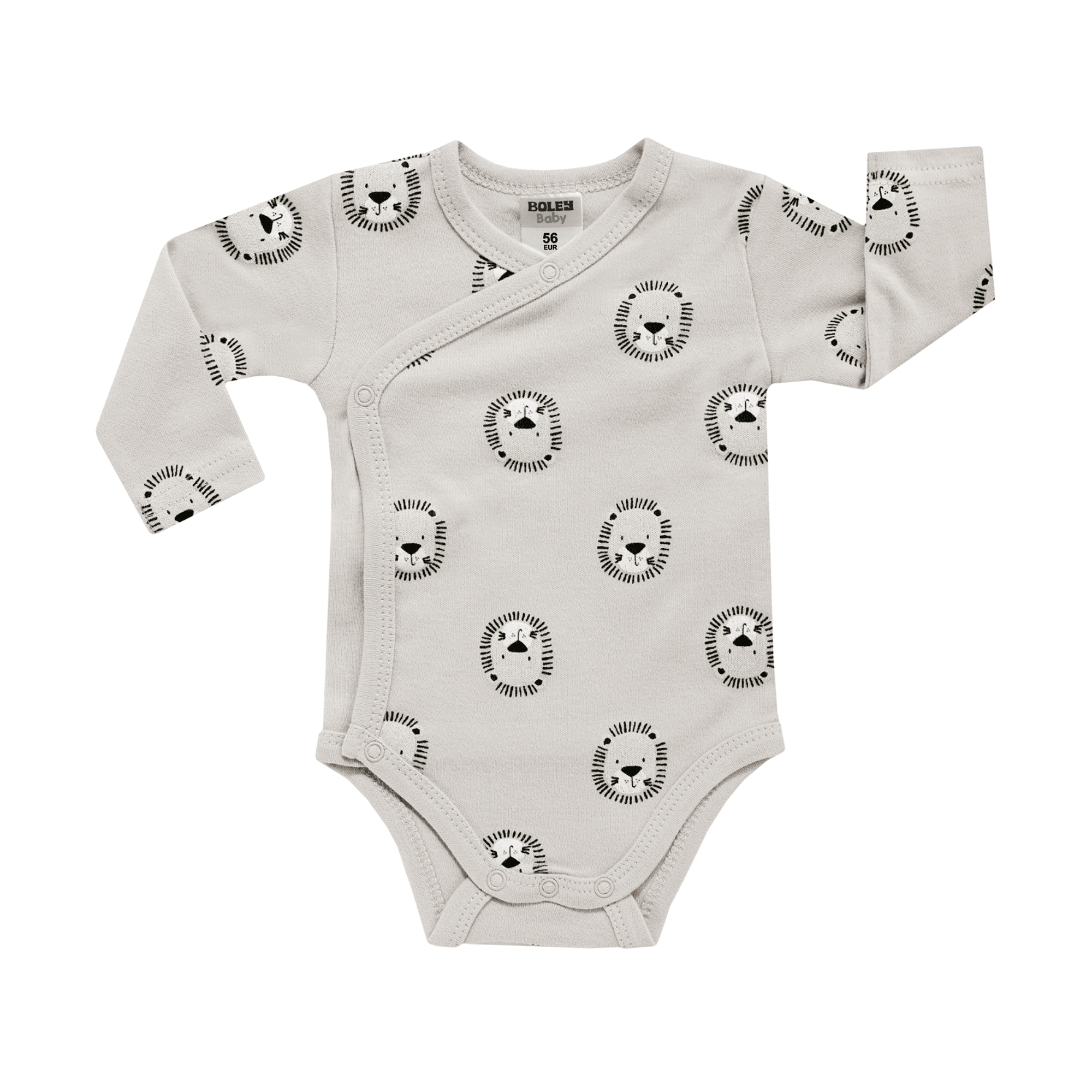 Wickelbodys, Boley, Beige – Besonderheit: aus 100% Baumwolle