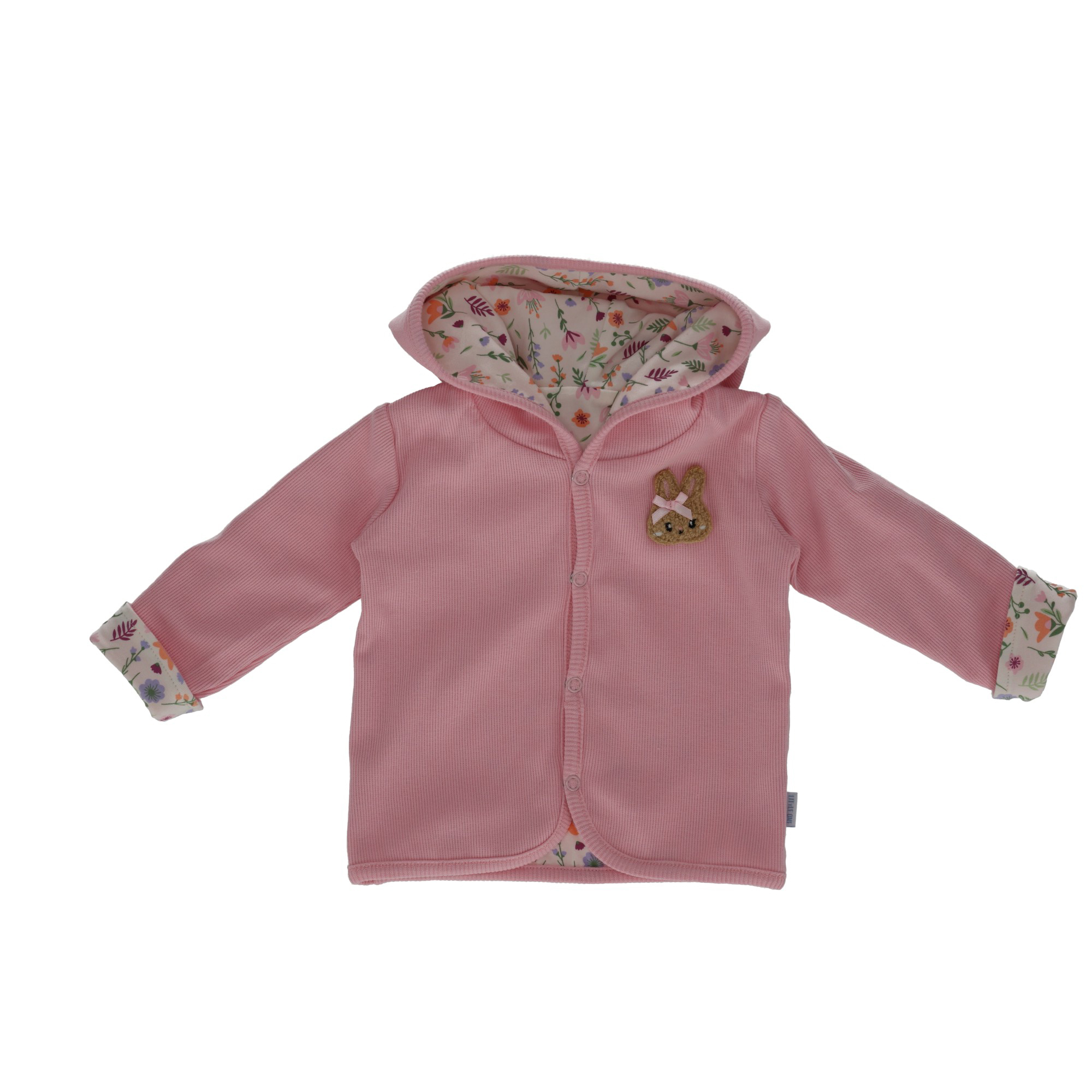 Wendejacken, LITTLE ONE, Weiß – Besonderheit: aus 95% Baumwolle