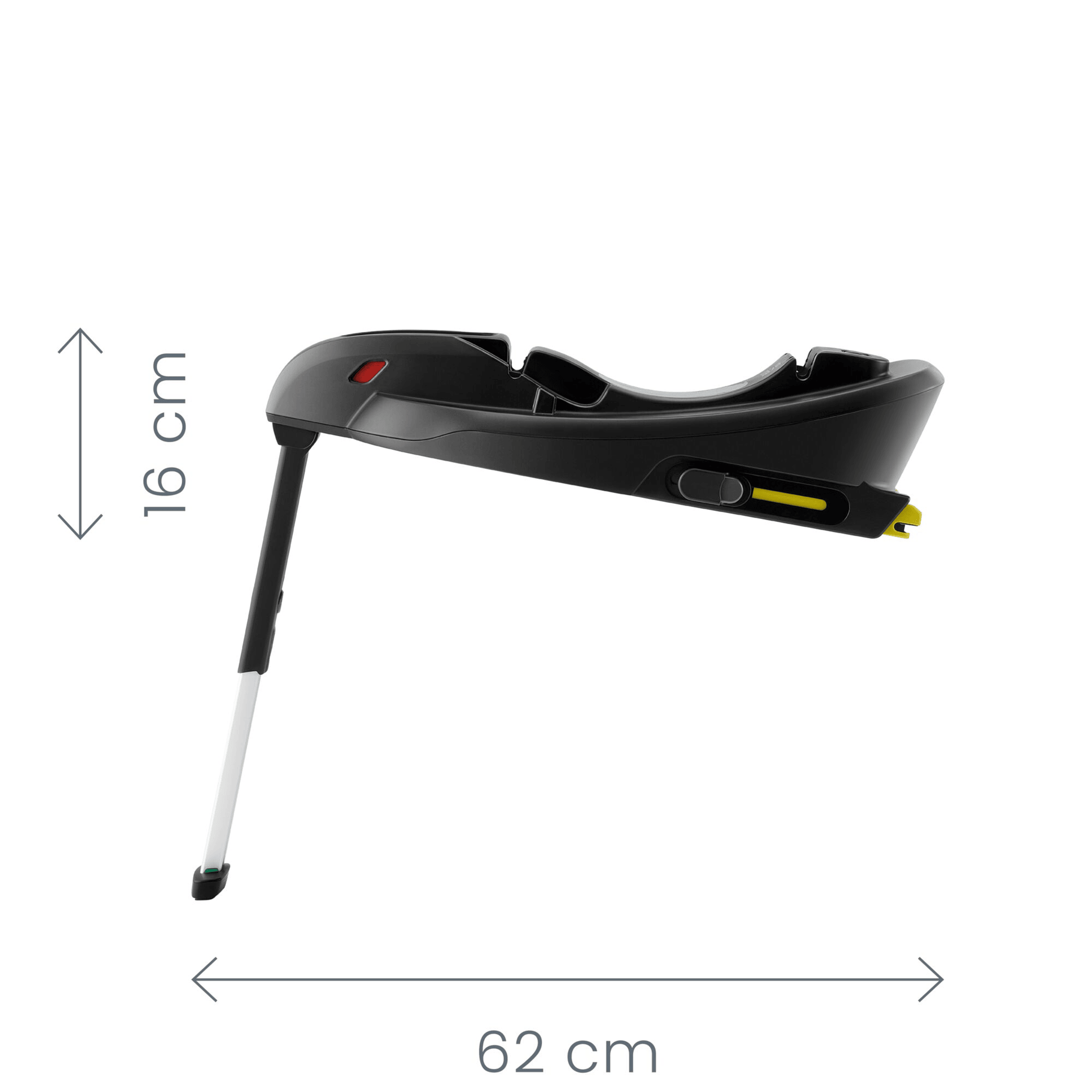 Isofix Stationen, Britax Römer, Schwarz – Produktansicht