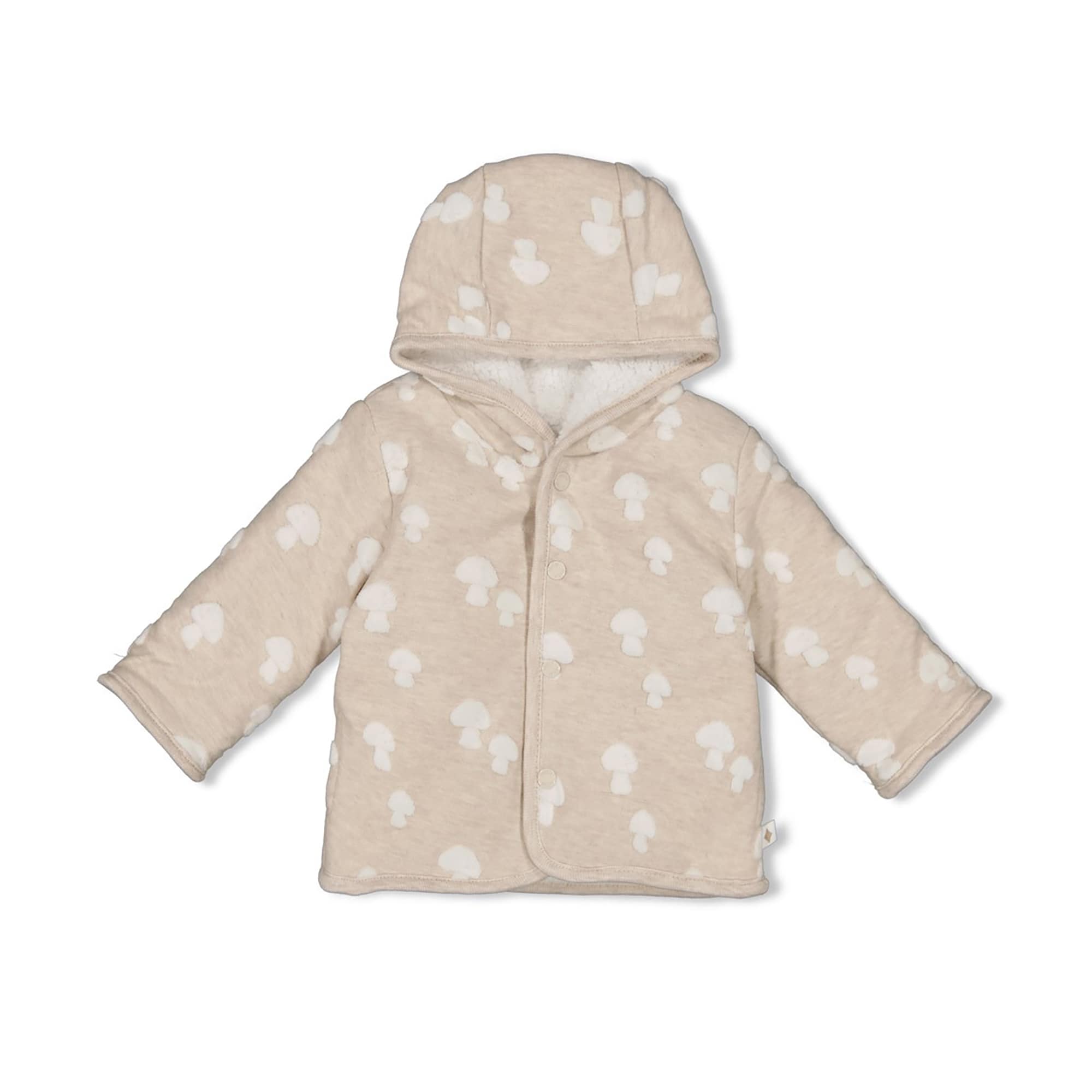 Wendejacken, FEETJE, Beige – Besonderheit: Oberstoff aus 80% Baumwolle