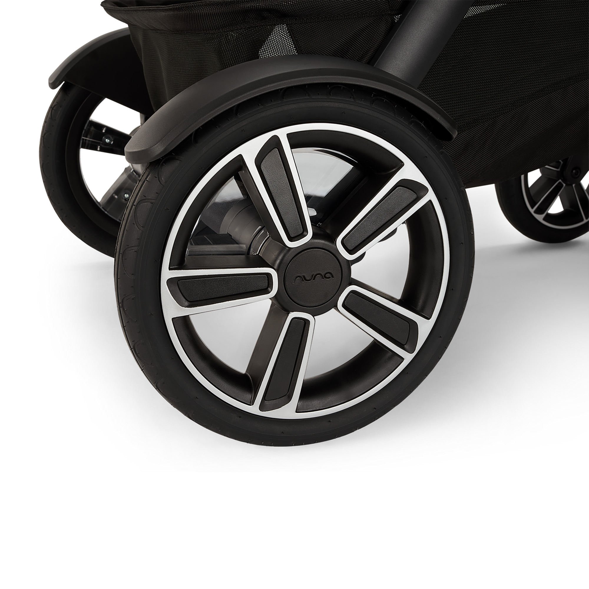 Kombi-Kinderwagen, nuna, Schwarz – Produktansicht