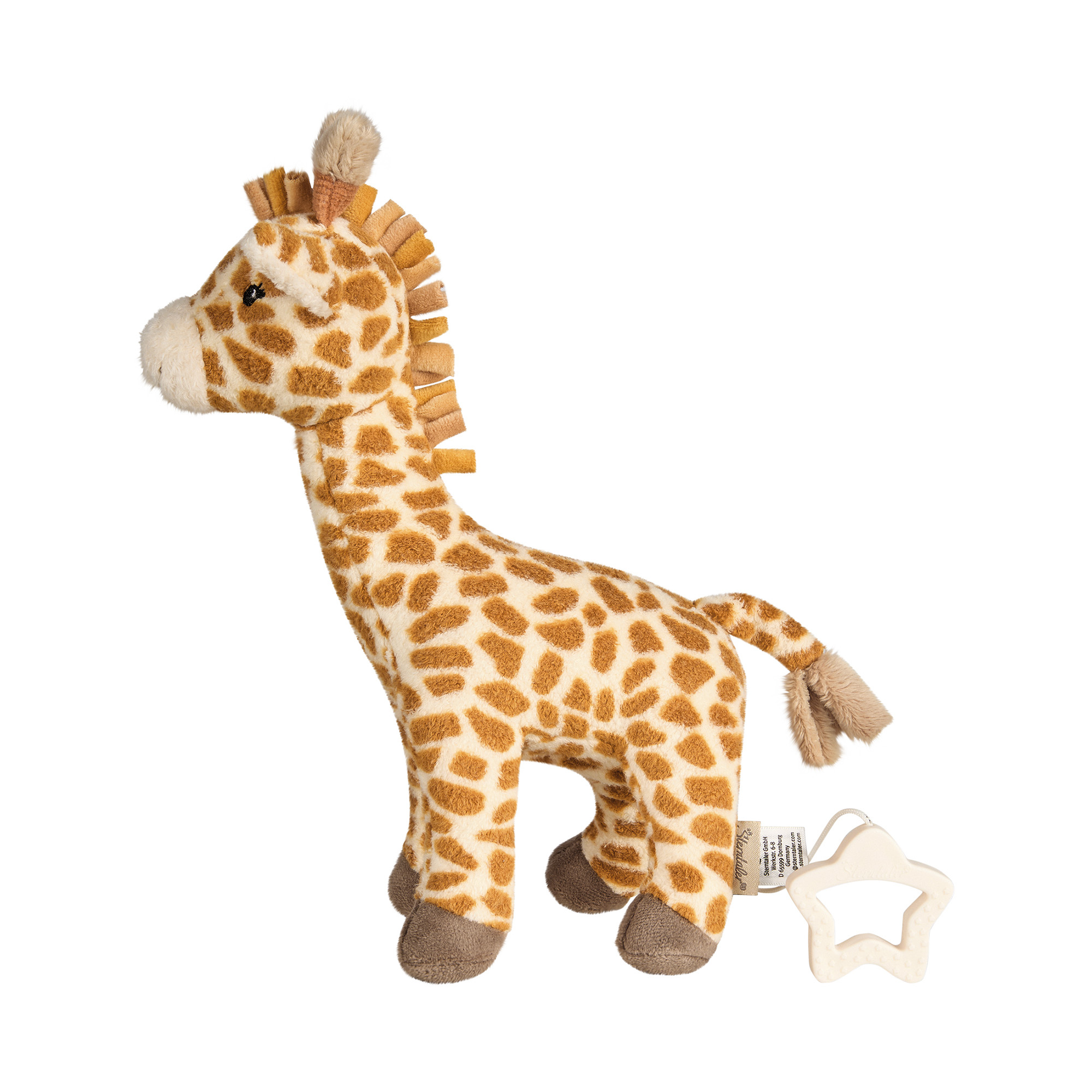 Kuscheltiere Giraffen, Sterntaler, Gelb – Produktansicht