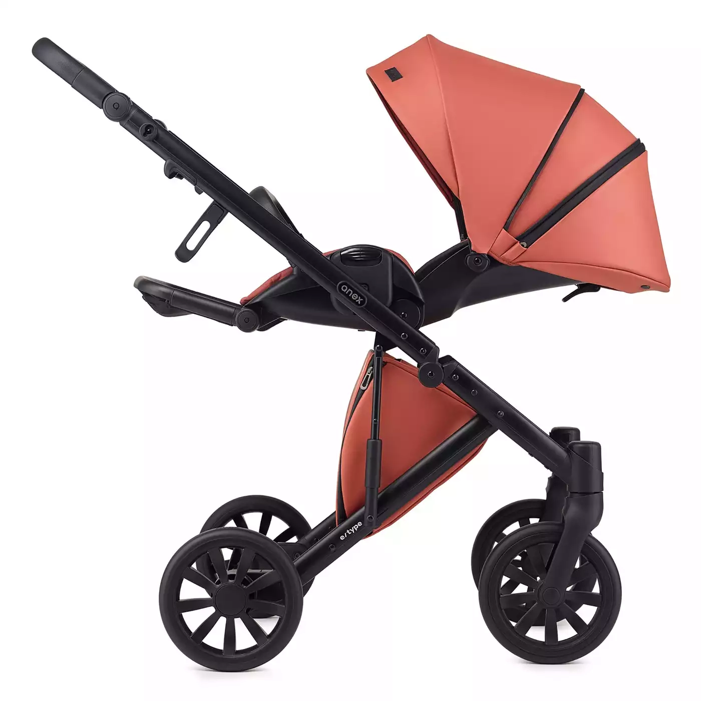 Hochstühle weiß, MINI Family, Braun – Produktansicht