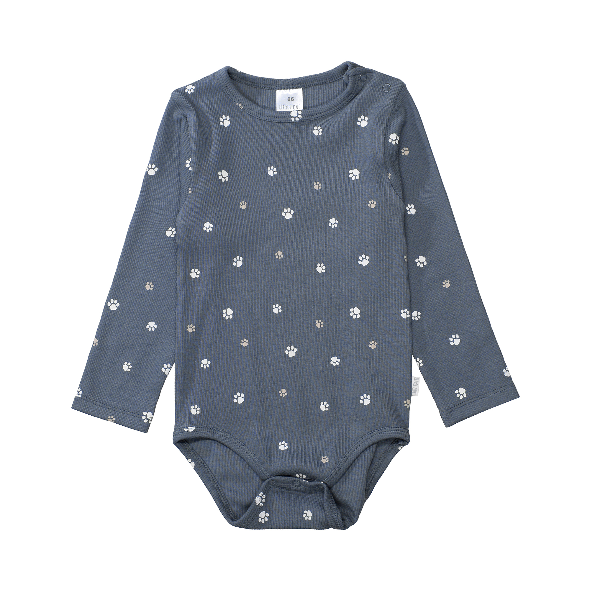 Langarmbodys, LITTLE ONE, Blau – Produktansicht