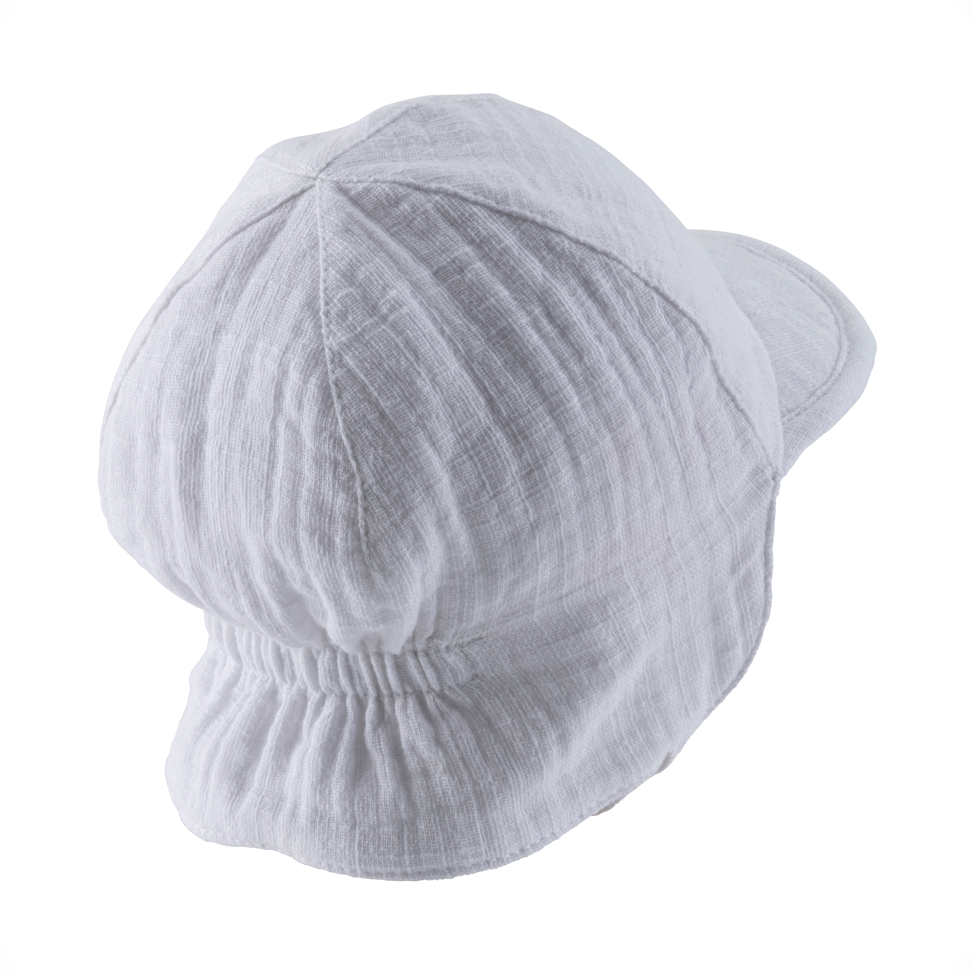 Schirmmützen, Sterntaler, Weiß – Besonderheit: aus 100% Baumwolle