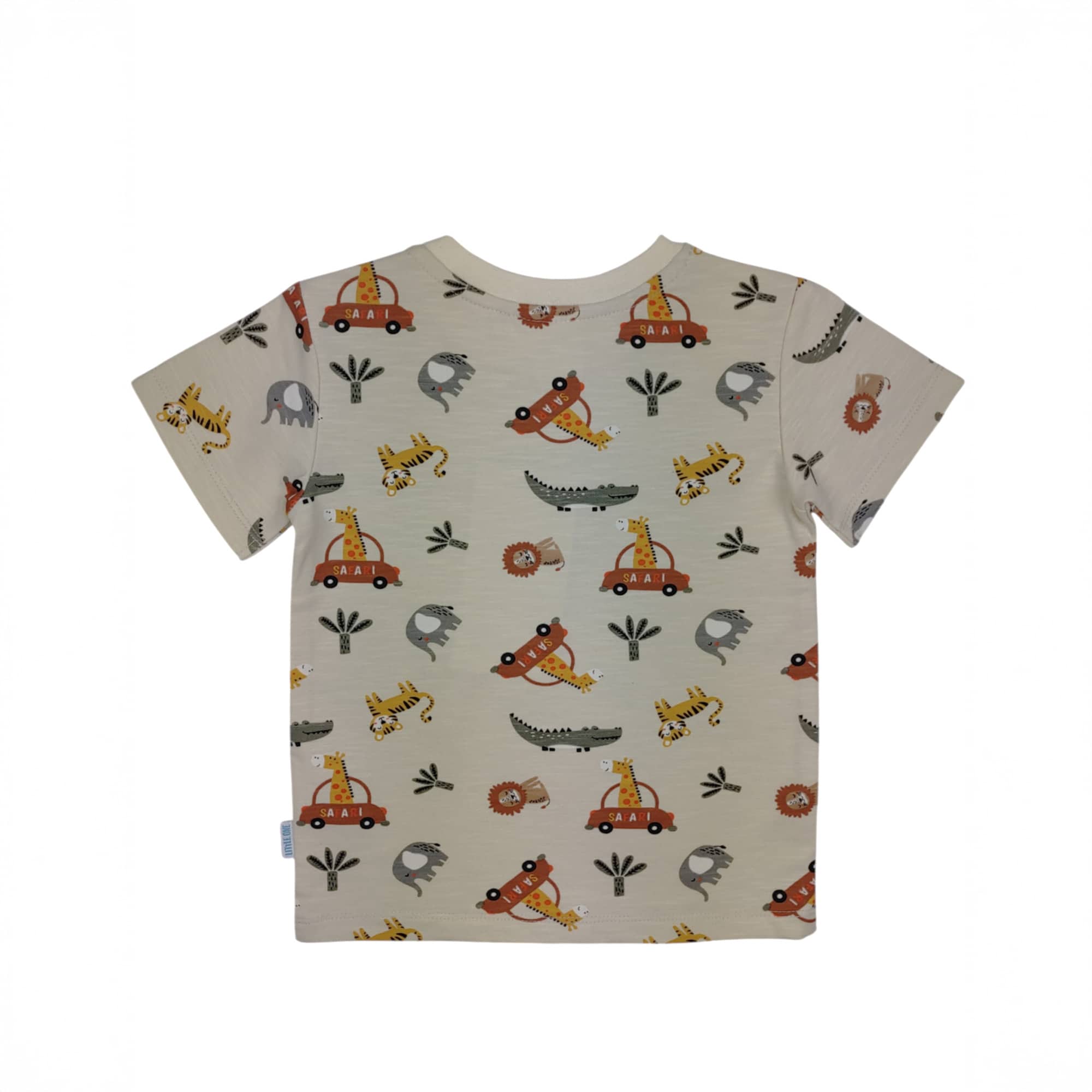 Kurzarmshirts, LITTLE ONE, Beige – Produktansicht