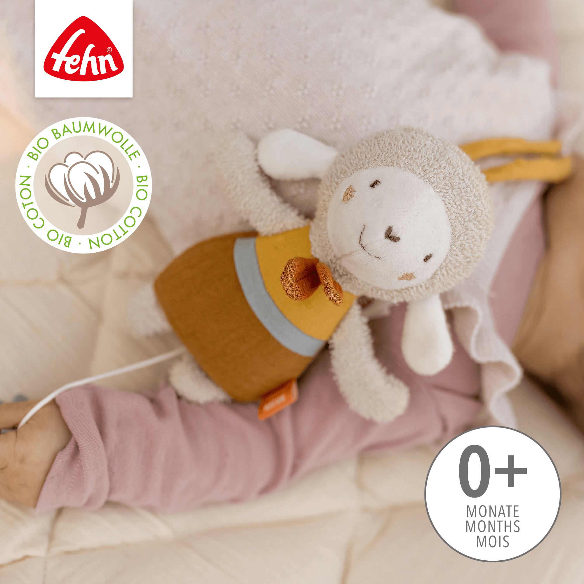 Spieluhren, fehn, Gelb – Produktansicht