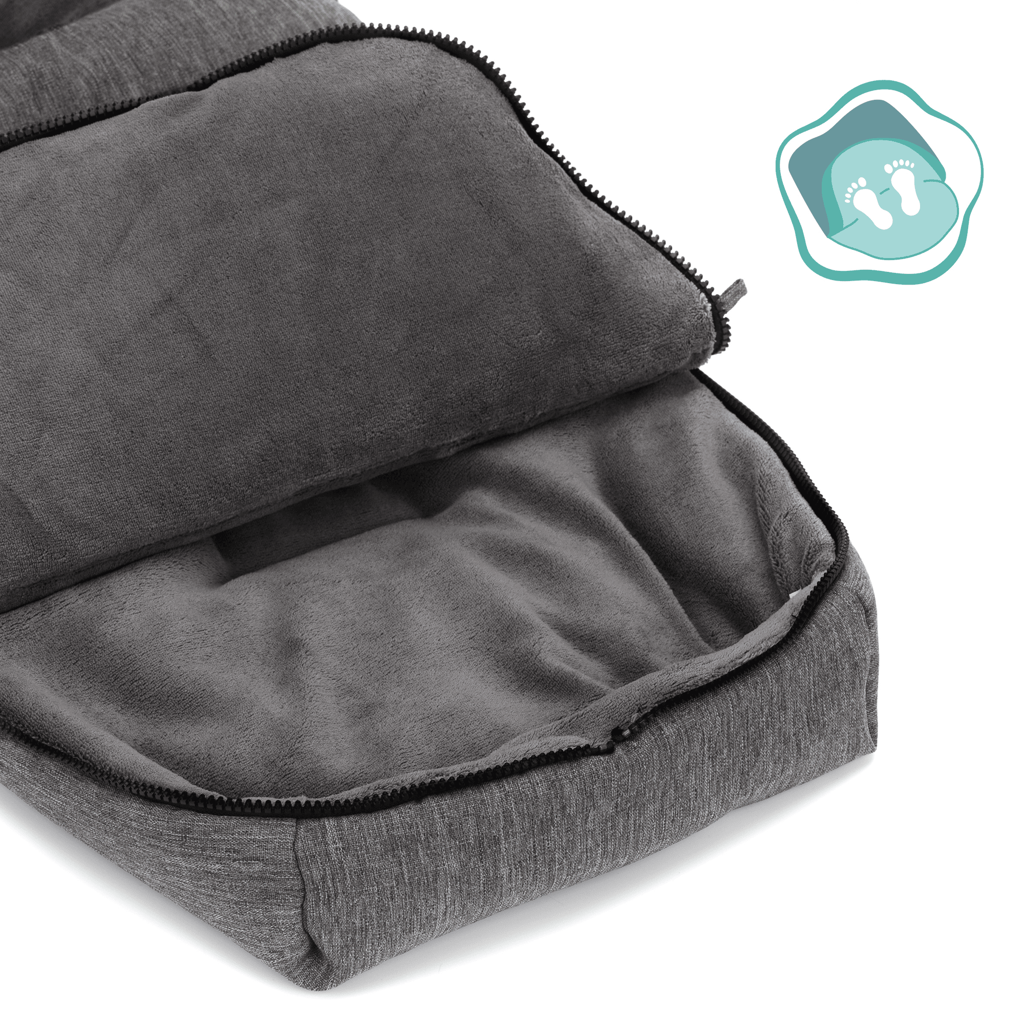 Fußsäcke & Decken, LITTLE ONE, Grau – Produktansicht