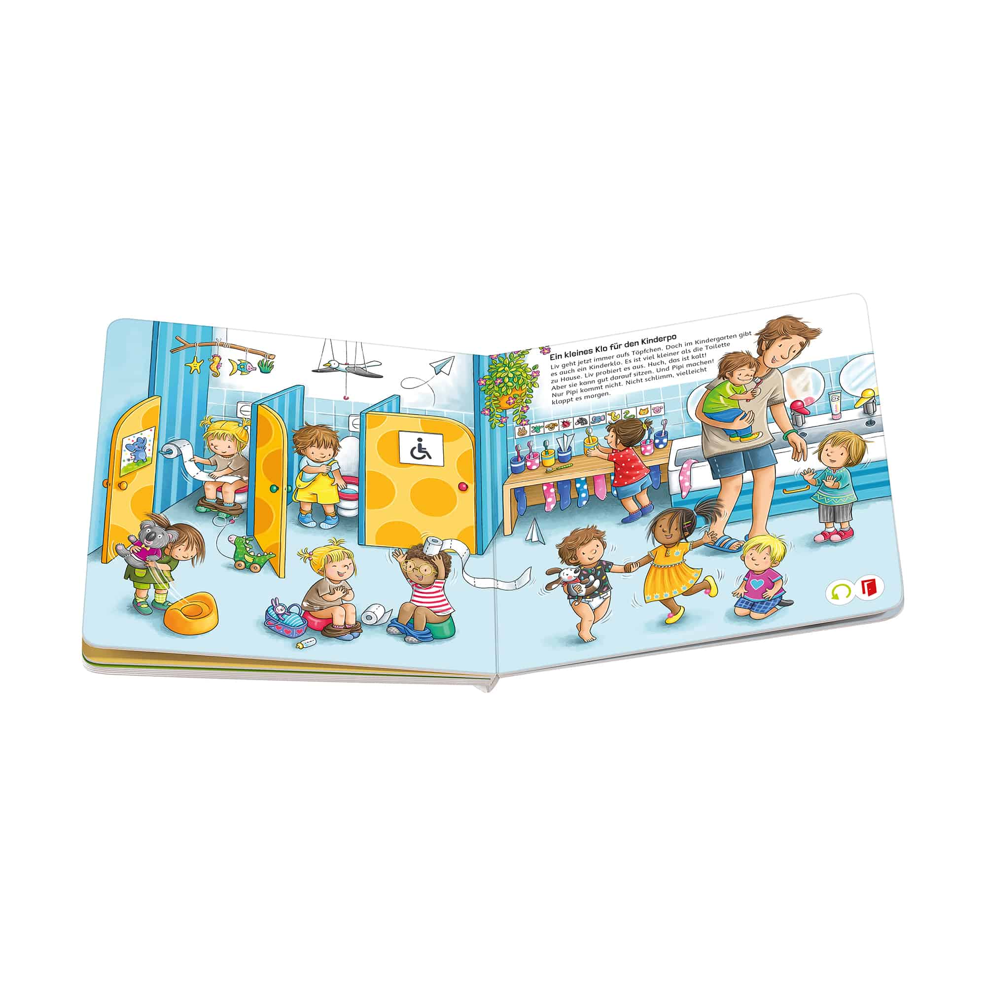 Kinderbücher, Tiptoi, Blau – Produktansicht