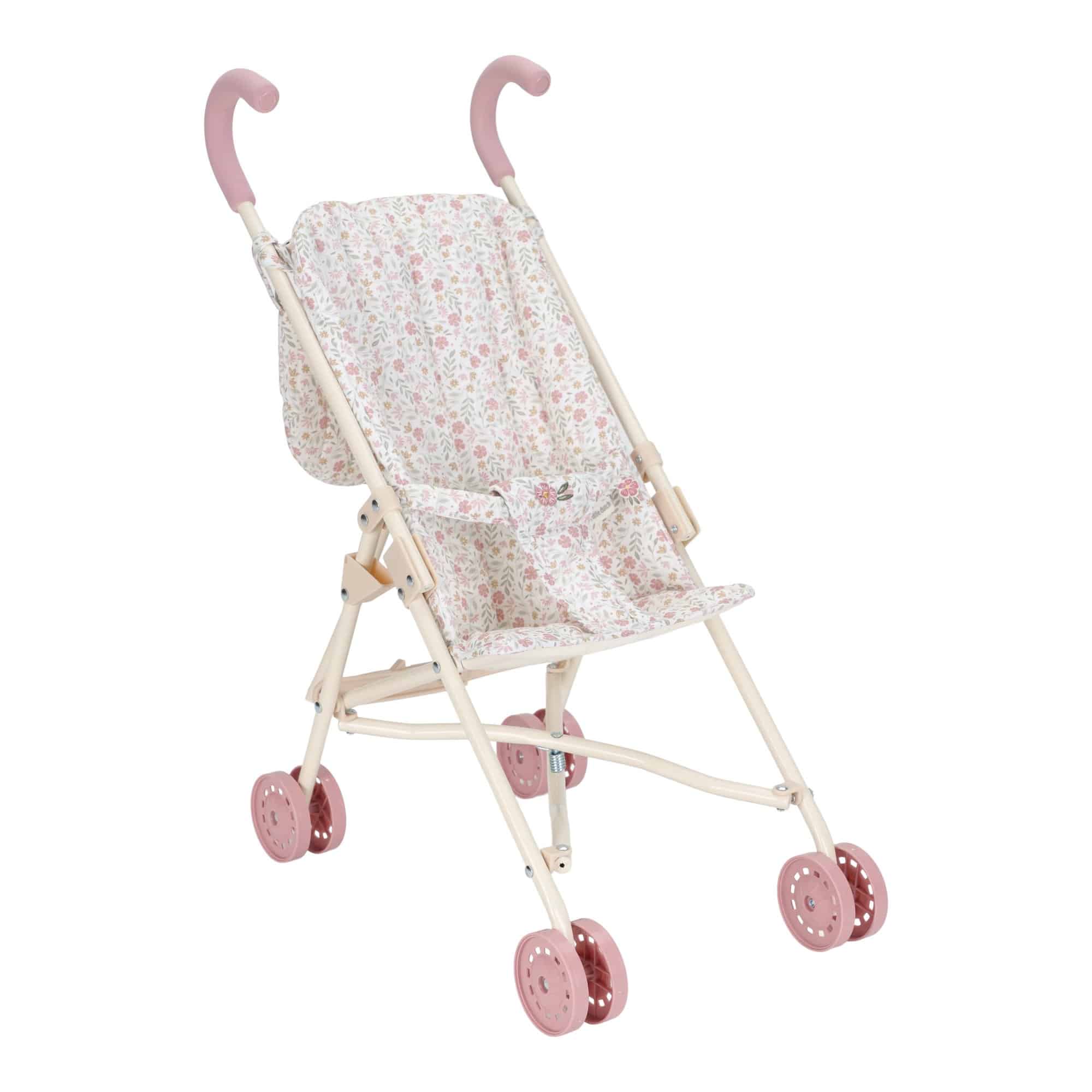 Puppen & Puppenwagen, LITTLE DUTCH, Pink – Besonderheit: aus stabilem Metall-Gestell