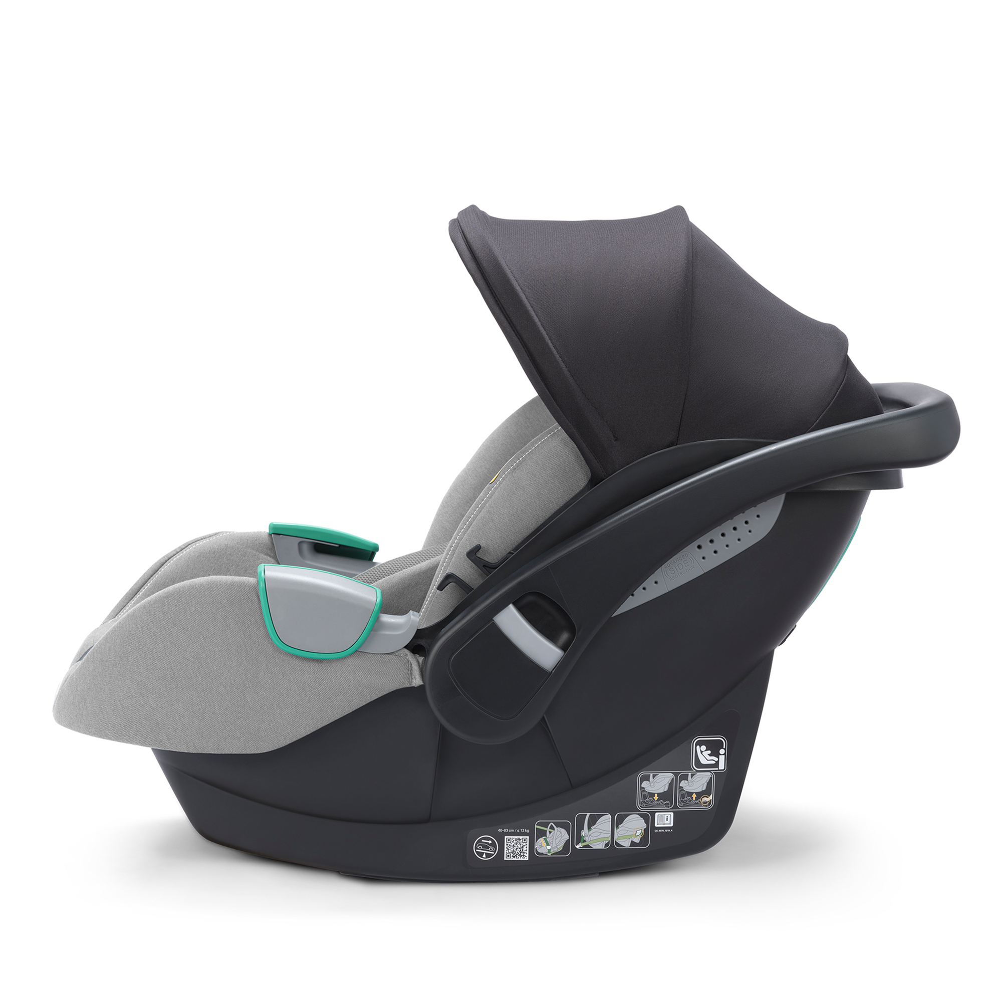 Babyschalen 0-13 kg, Gruppe 0+, RECARO – Produktansicht