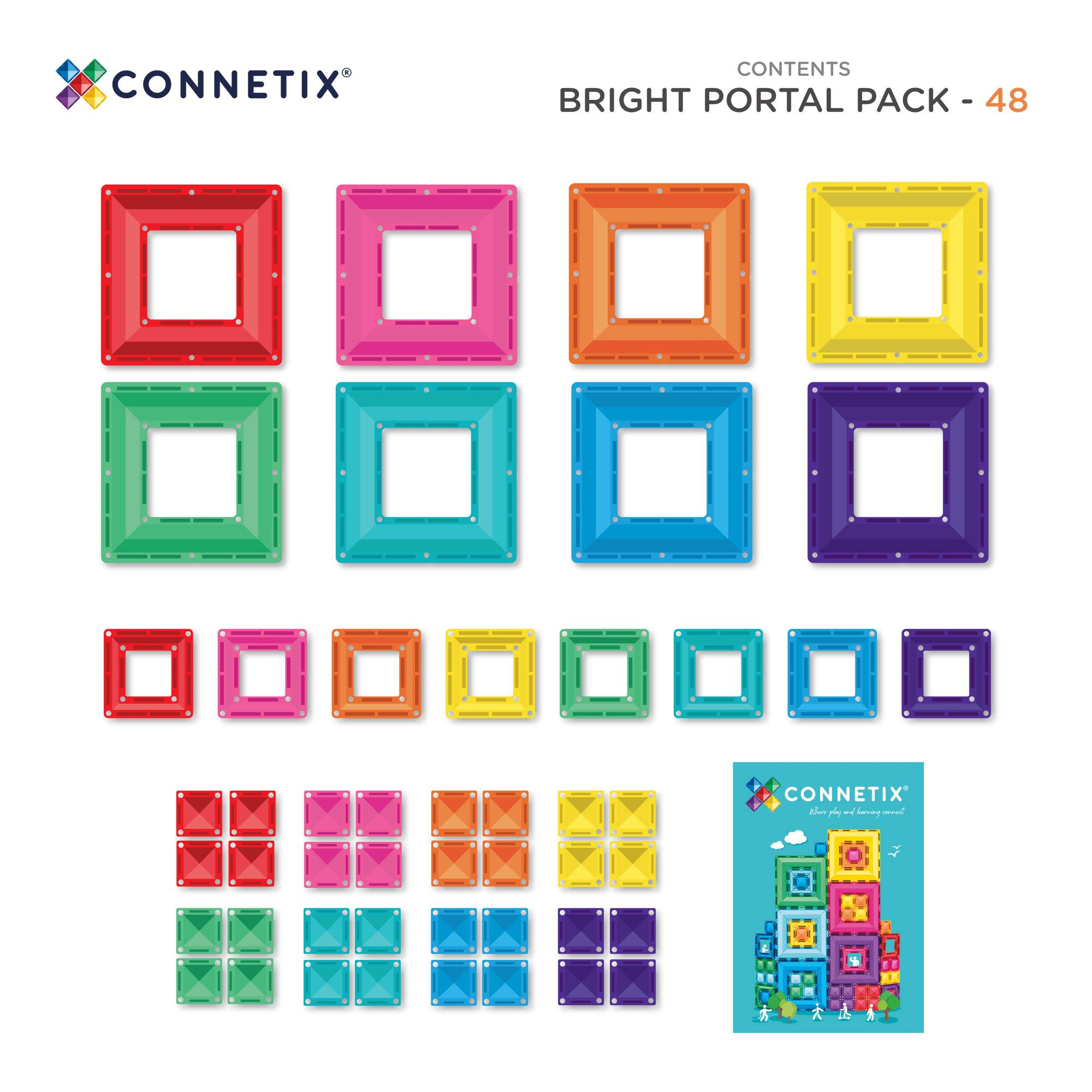 Bausteine, Connetix, Blau – Produktansicht