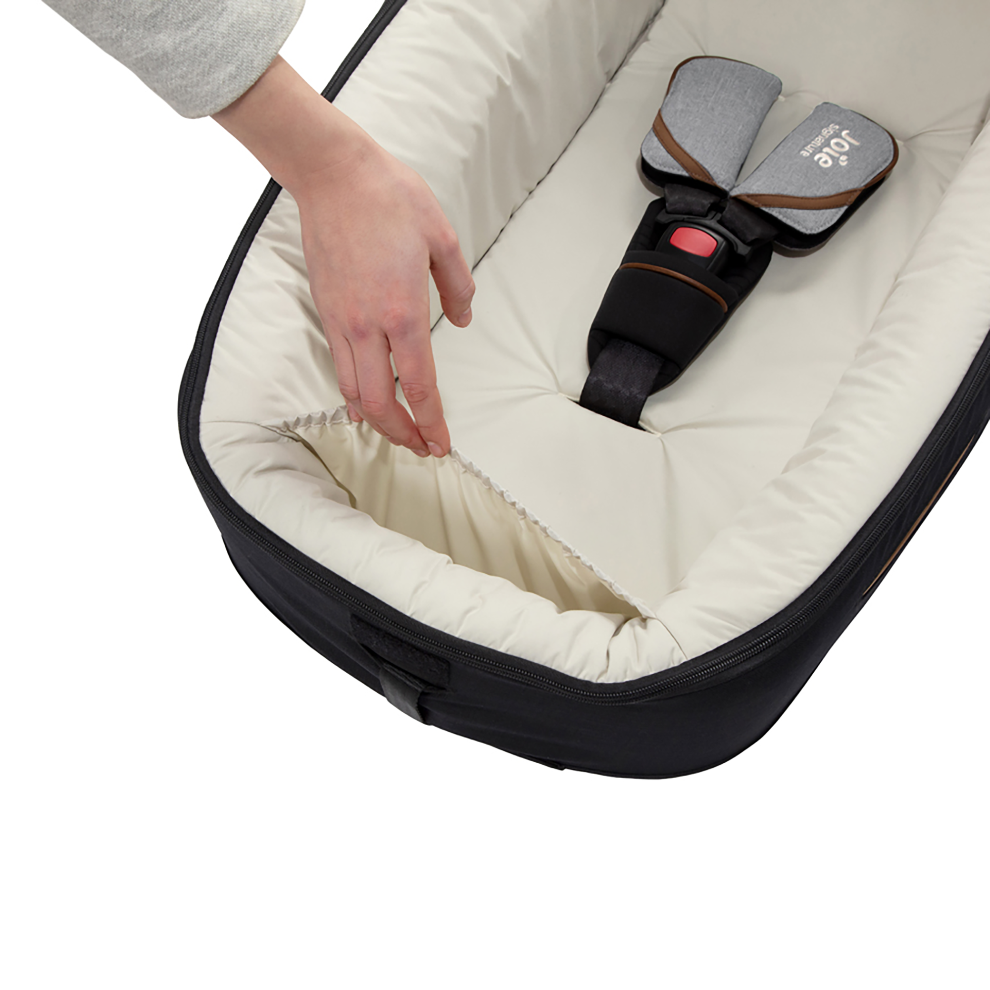 Babyschalen 0-13 kg, Gruppe 0+, Joie signature, Grau – Produktansicht