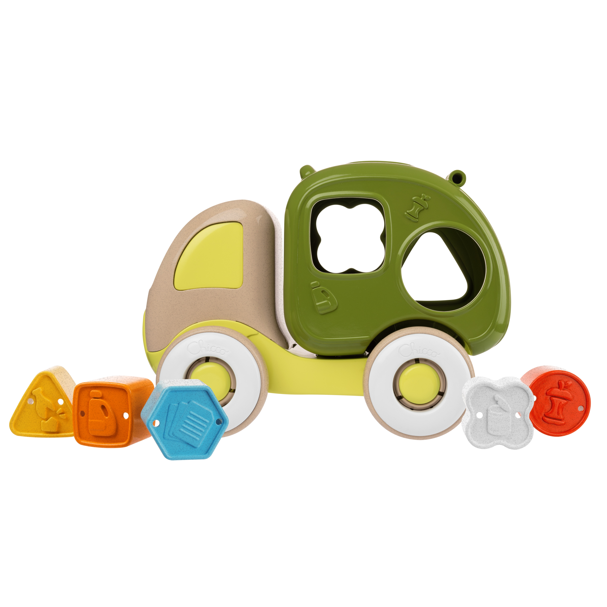 Steckspielzeug, chicco, Grün – Produktansicht