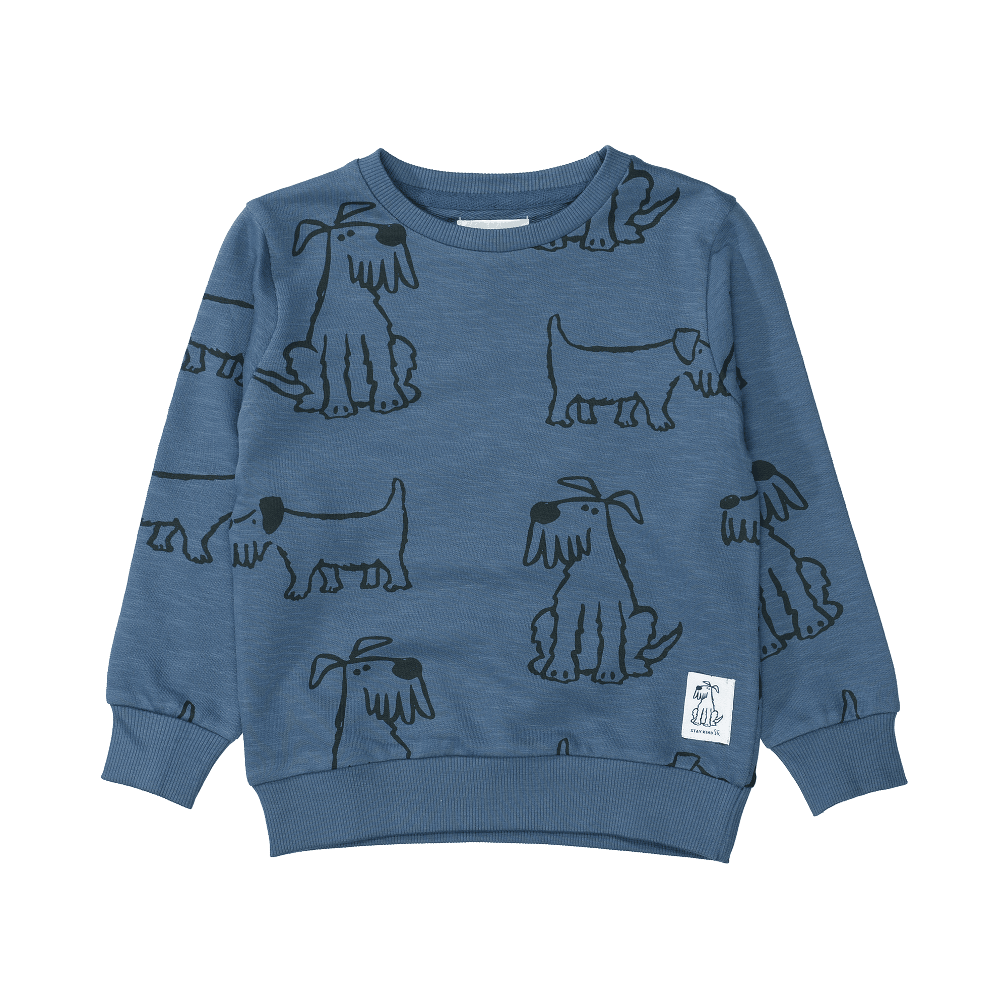 Pullover & Sweatshirts, STACCATO, Blau – Besonderheit: aus 100% Baumwolle