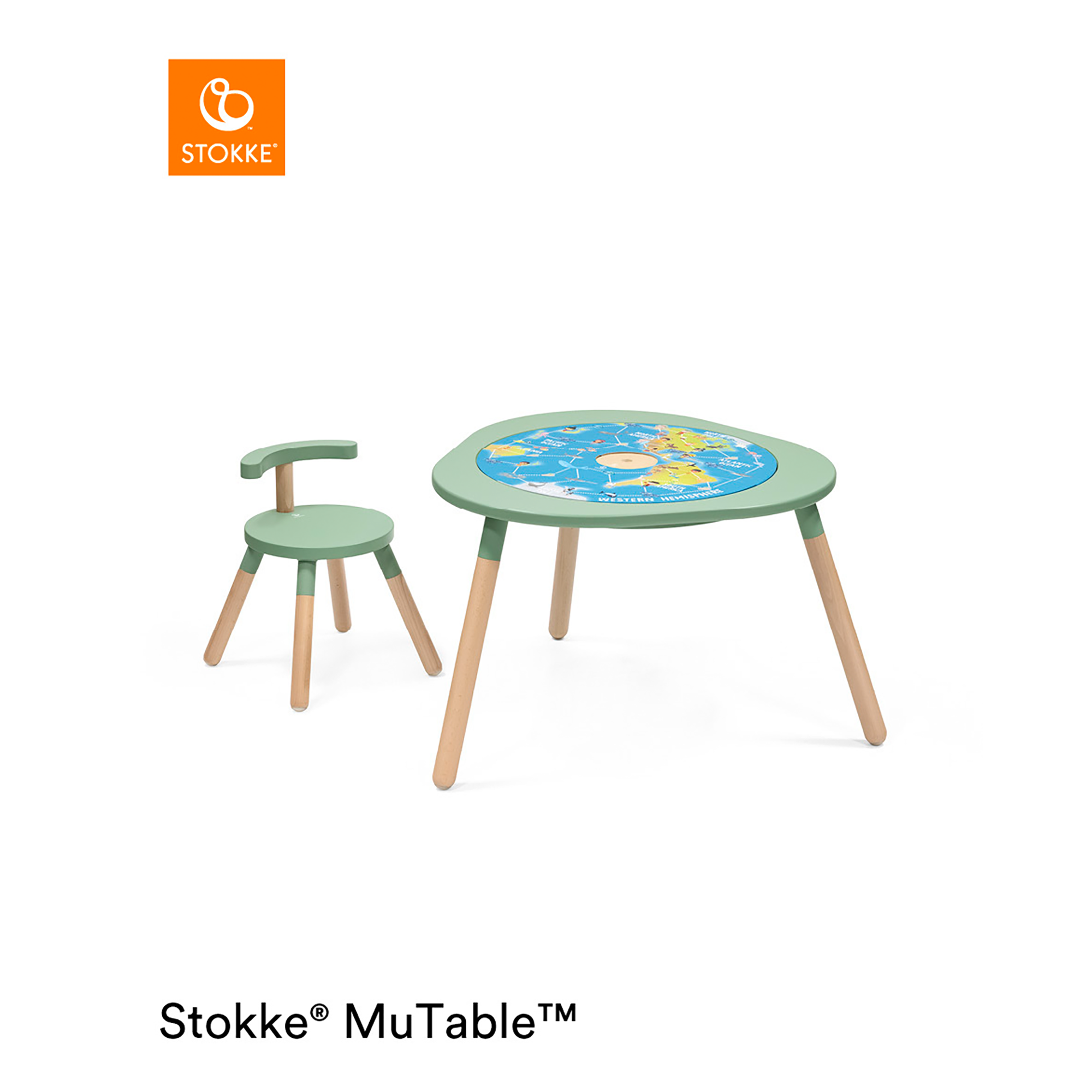 Kindersitzgruppen, STOKKE, Mehrfarbig – Produktansicht