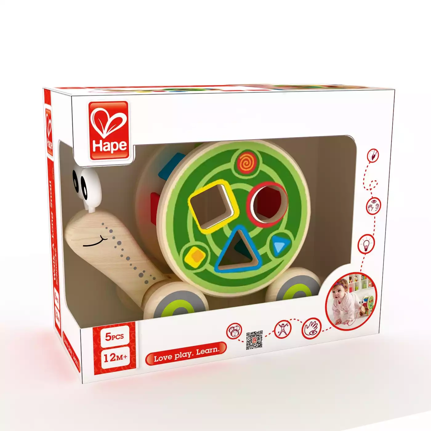 Schiebetiere, Hape, Mehrfarbig – Produktansicht