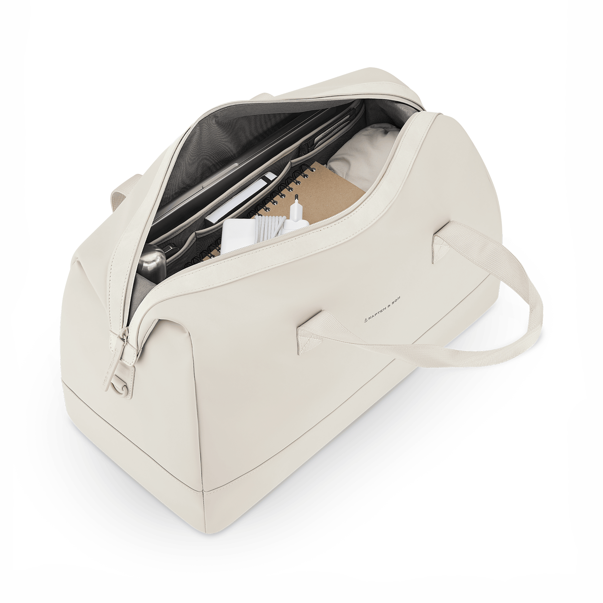 Wickeltaschen beige, KAPTEN & SON, Beige – Produktansicht