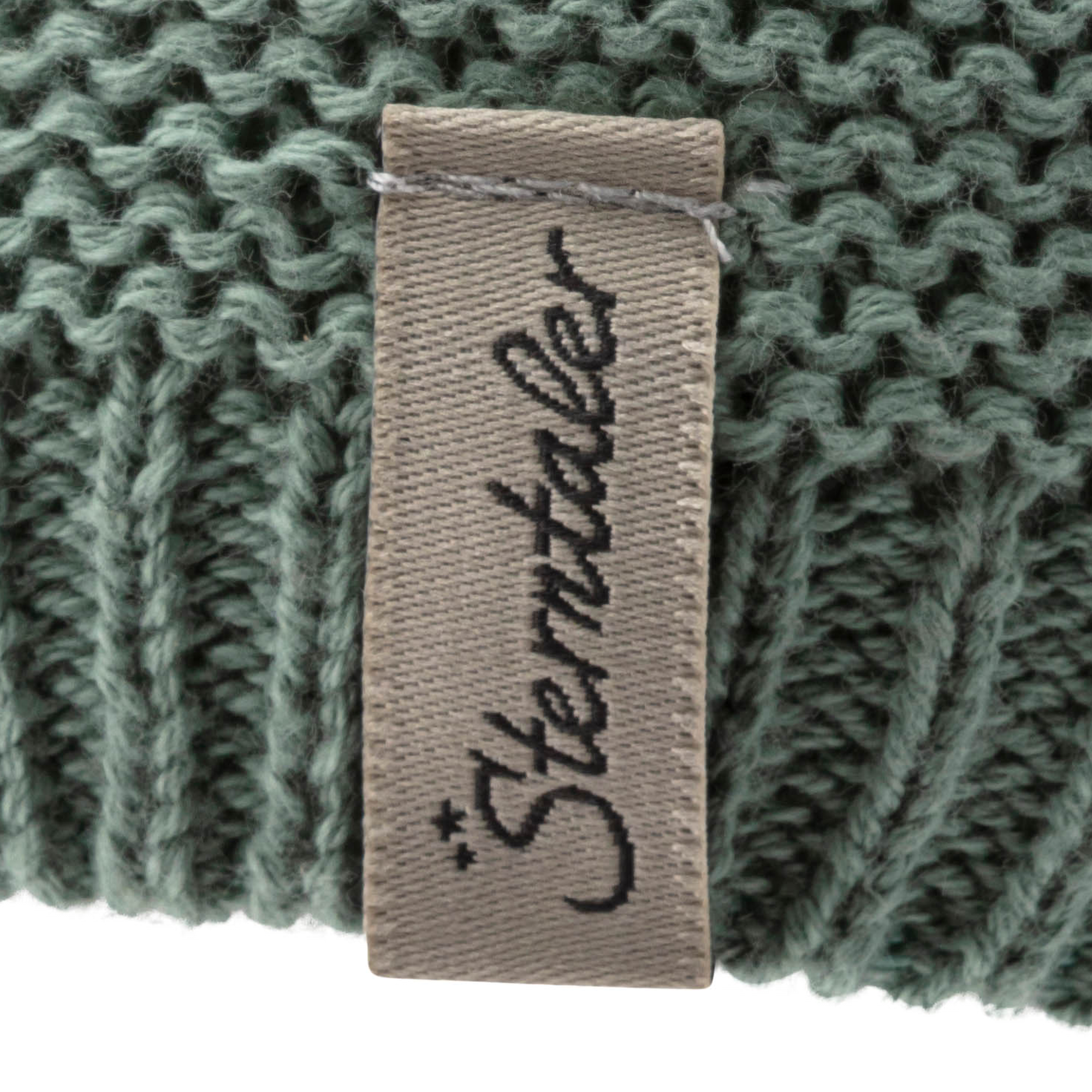 Strickmützen, Sterntaler, Grün – Produktansicht
