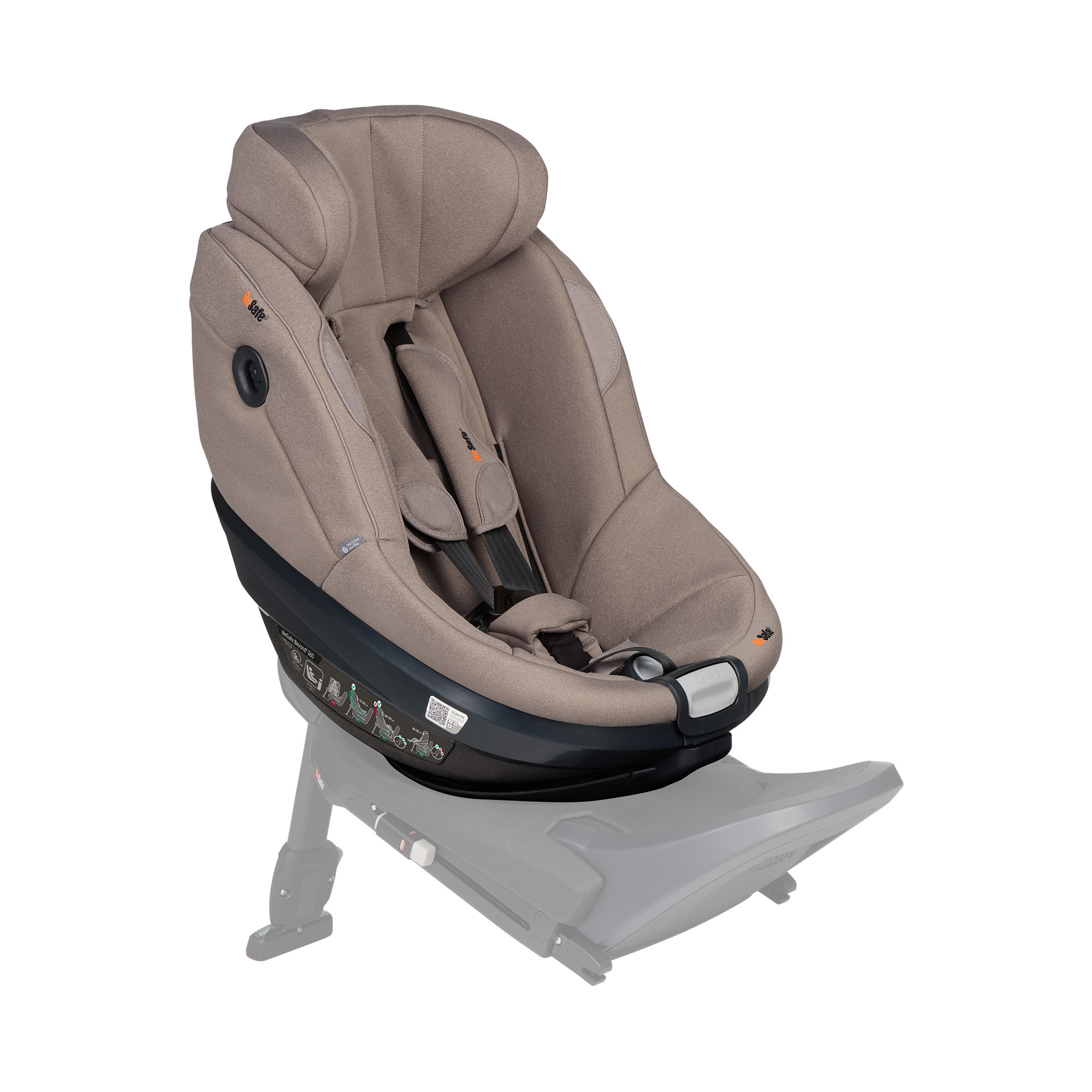 Reboarder 0-18 kg, Gruppe 0+/1, BeSafe, Beige – Produktansicht