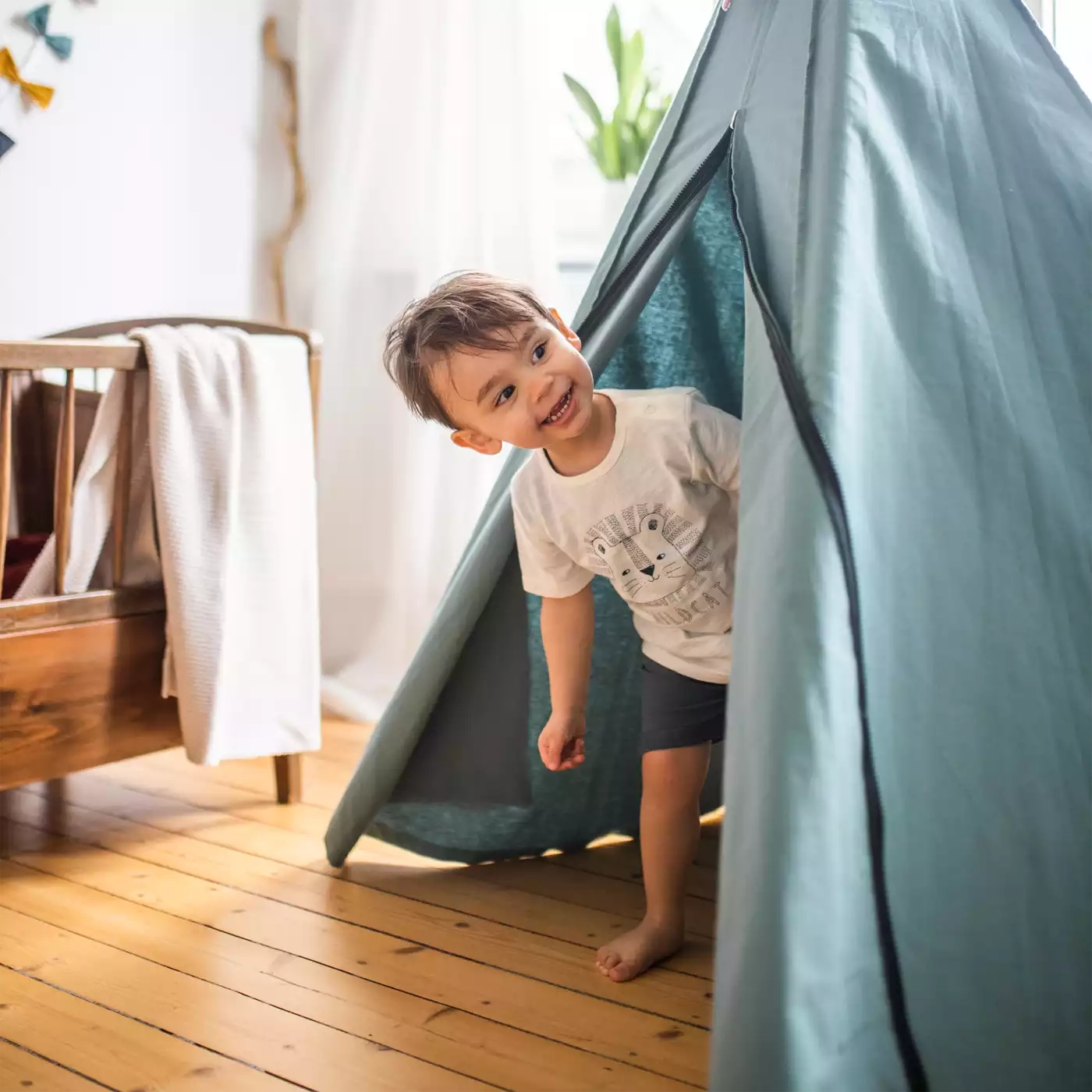 Spielzelte, Roommate, Grau – Produktansicht