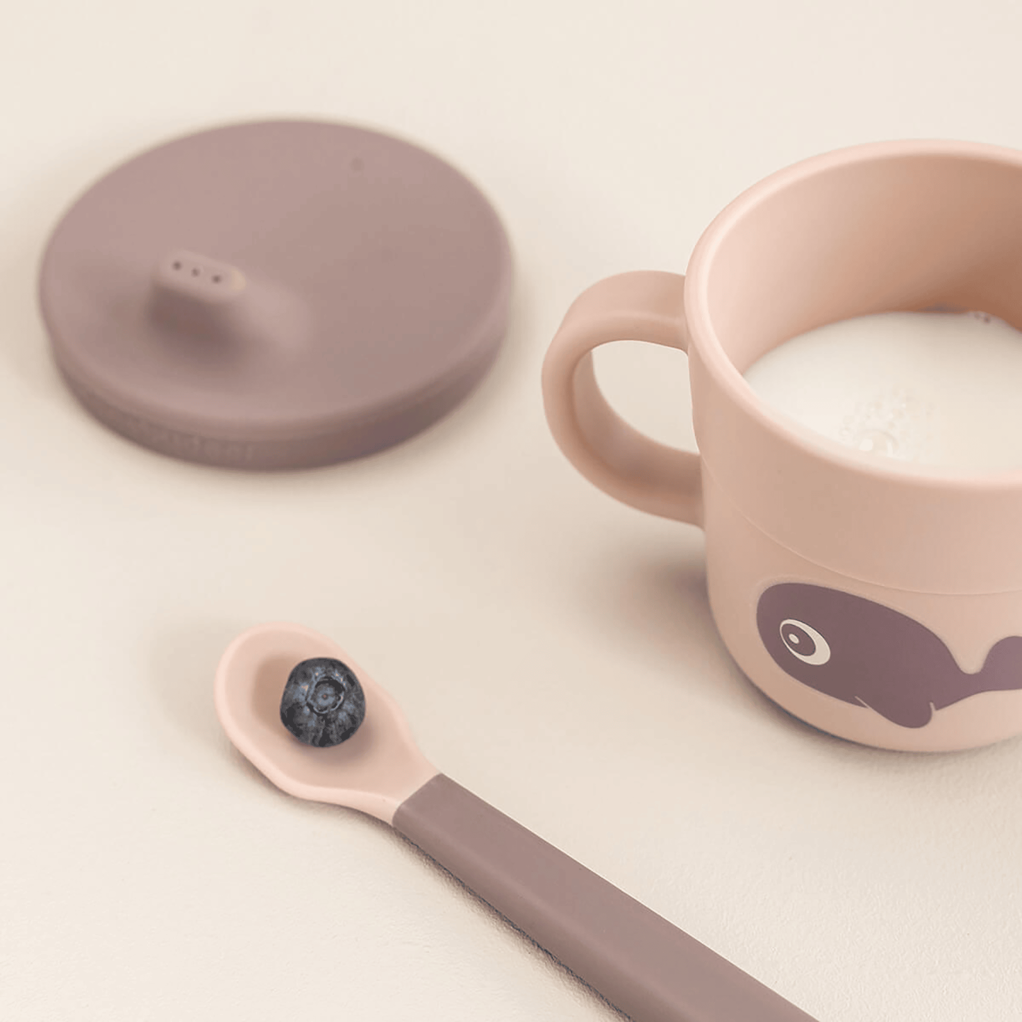 Trinklernbecher & -flaschen, done by deer, Pink – Produktansicht