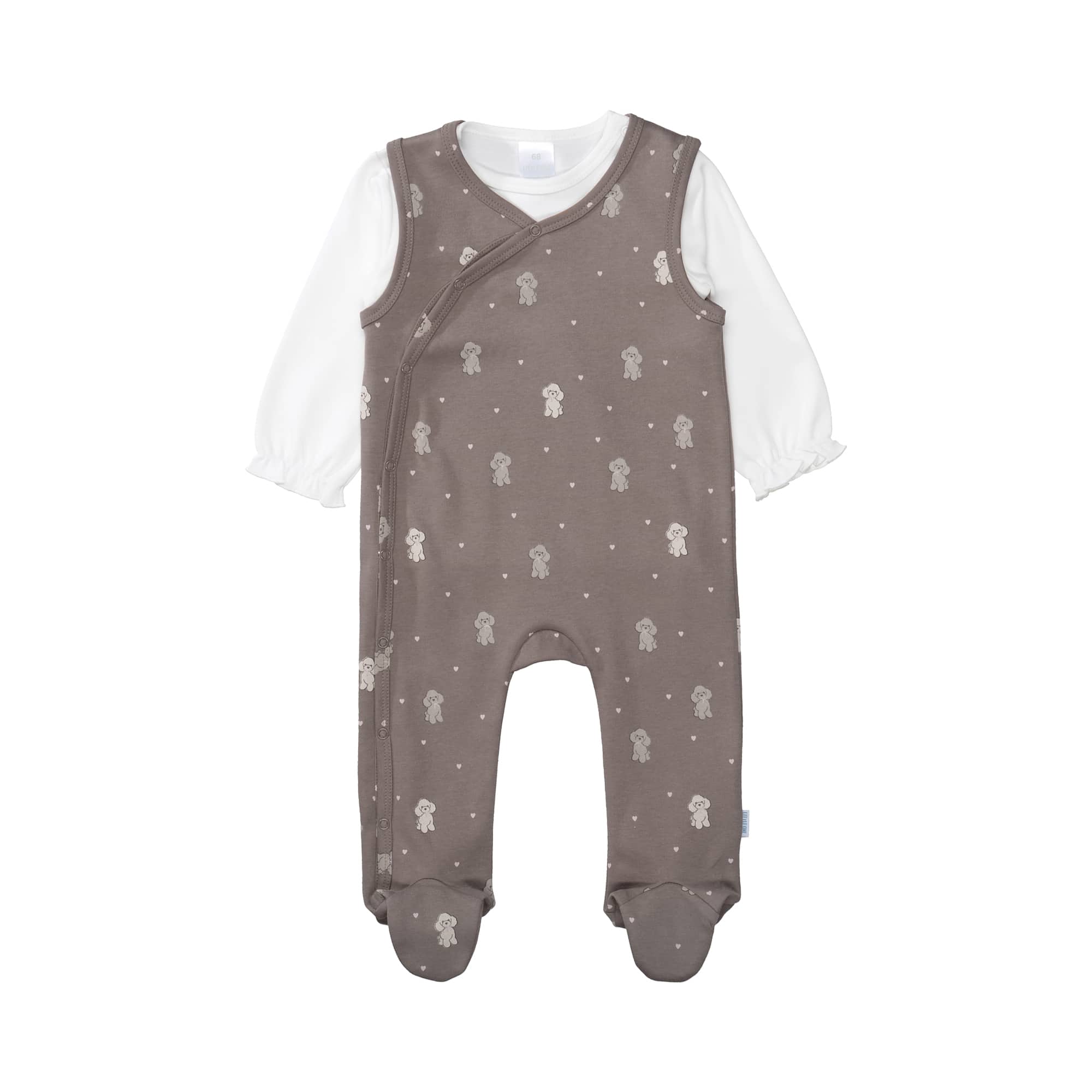 Strampler, LITTLE ONE, Braun – Produktansicht