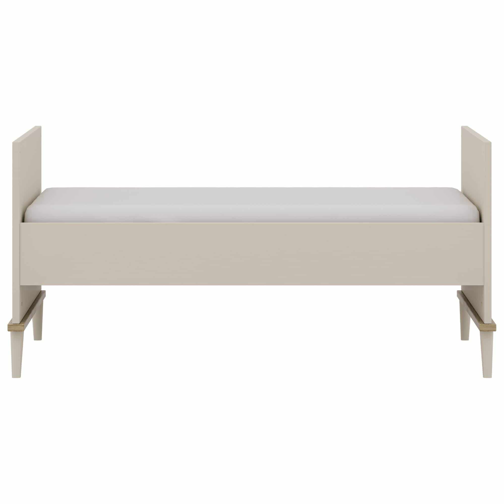 Gitterbetten, Yuny by PAIDI, Beige – Besonderheit: komfortable Größe für Babys und Kleinkinder
