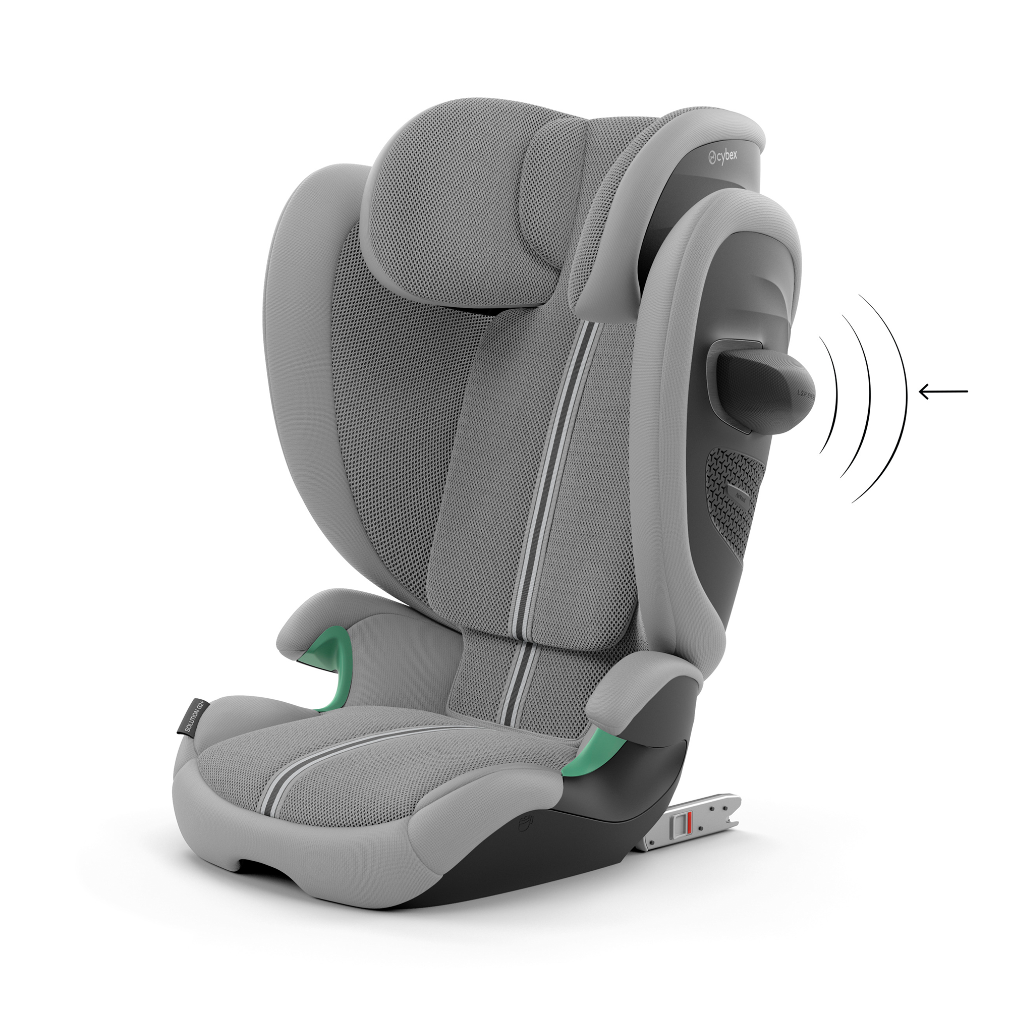 Kindersitze 15-36 kg, Gruppe 2/3, cybex, Grau – Besonderheit: flexible Installation mit ISOFIX oder 3-Punkt-Gurt