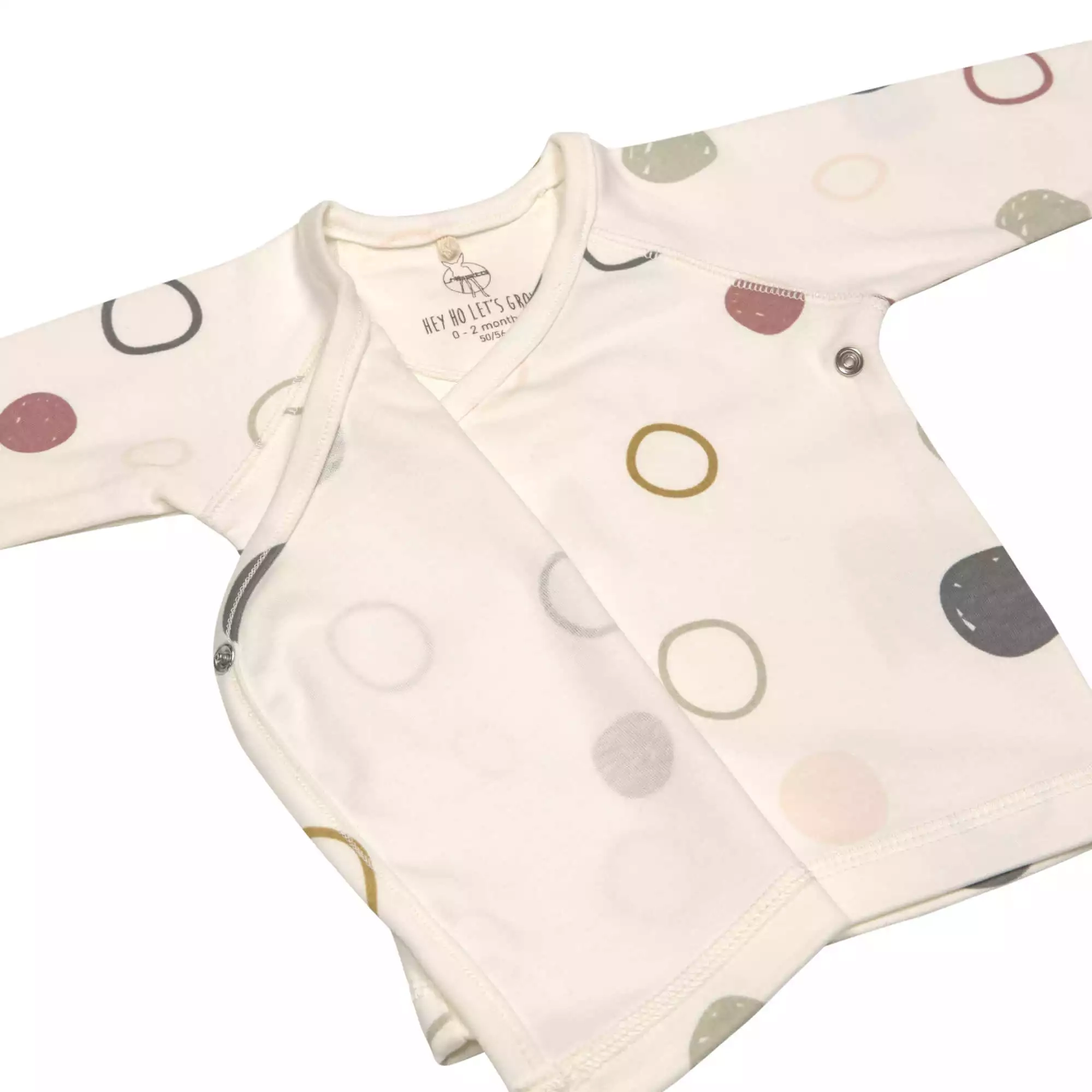 Wickelshirt, LÄSSIG, Weiß – Besonderheit: praktischer Wickelverschluss