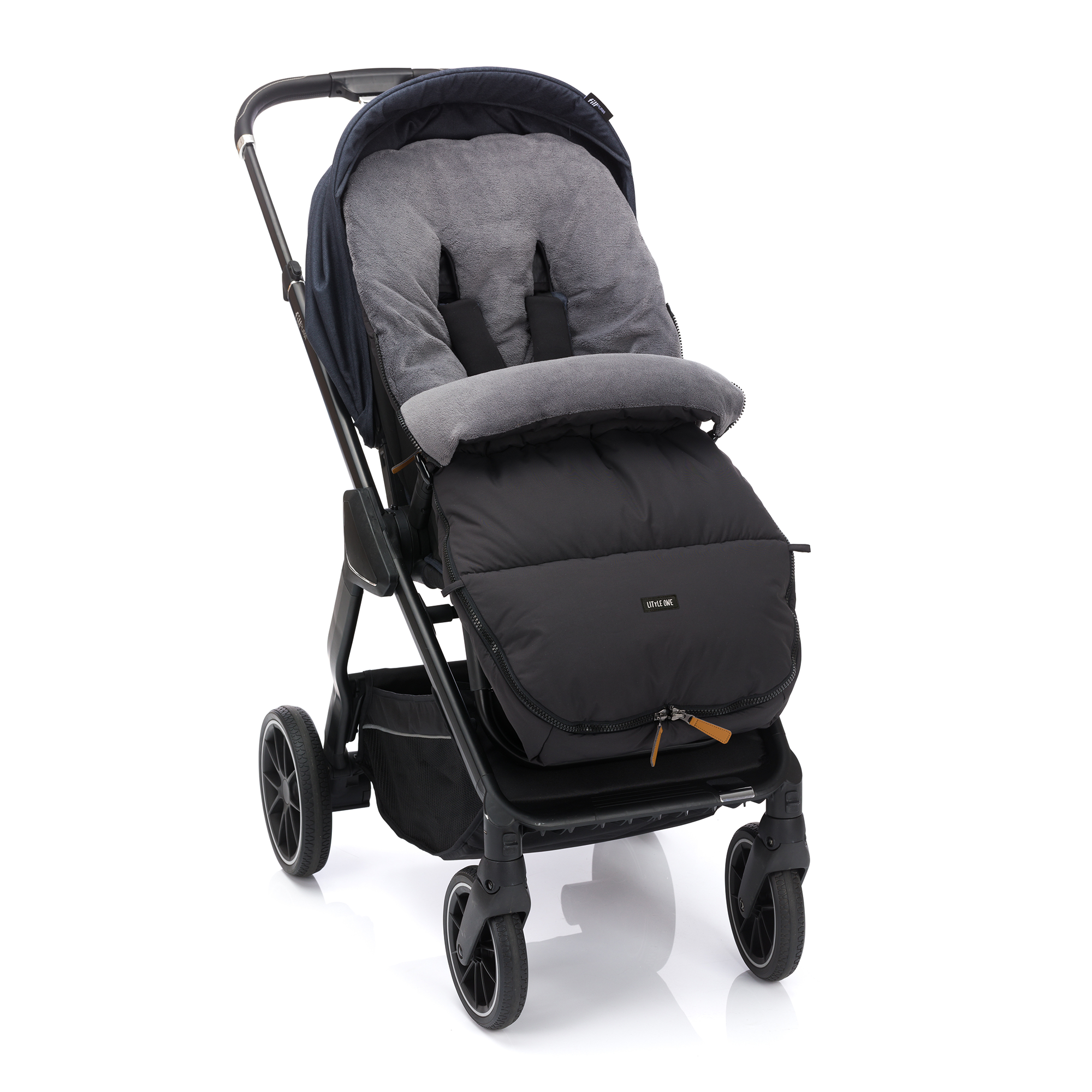 Fußsäcke & Decken, LITTLE ONE, Schwarz – Produktansicht