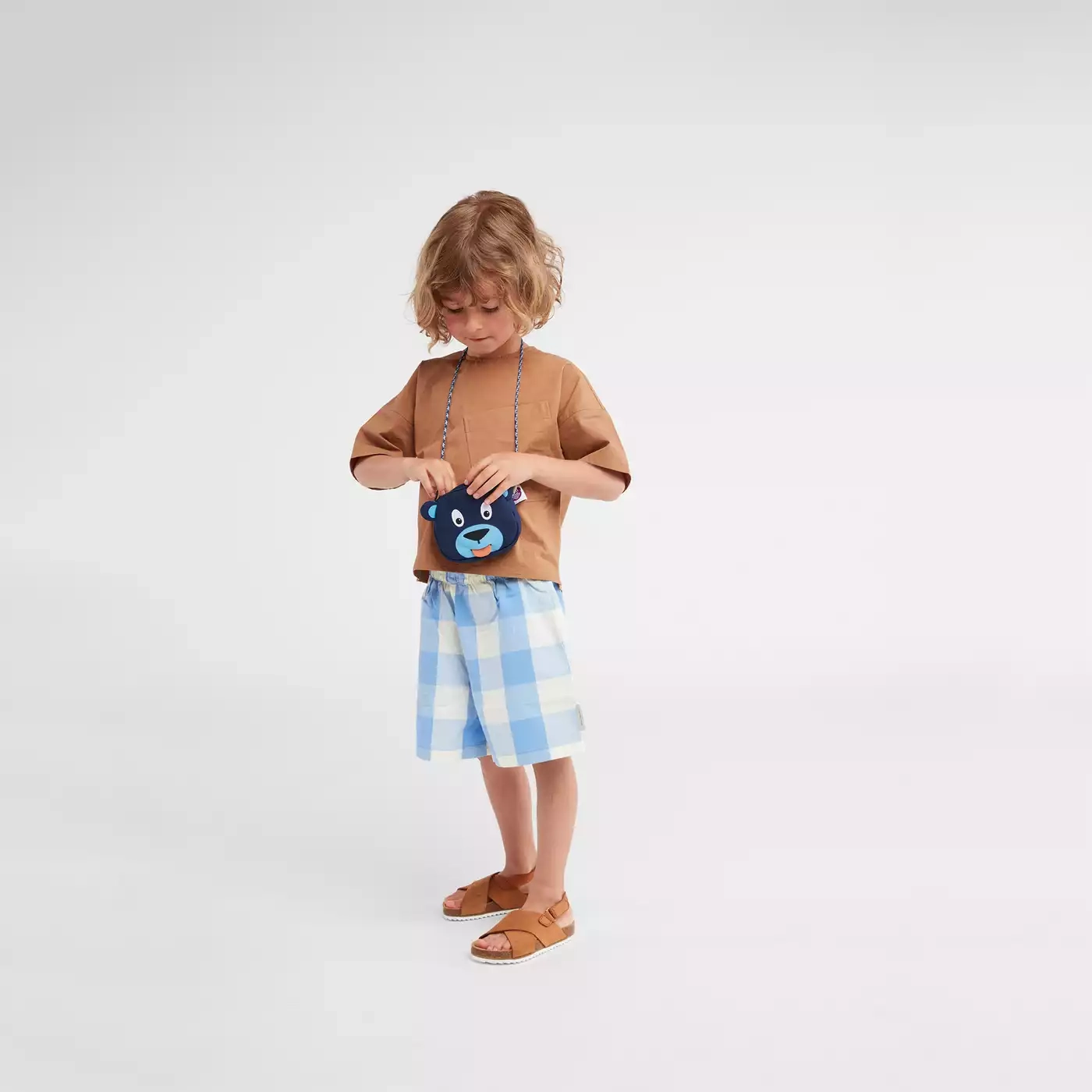 Kinderrucksäcke, Affenzahn, Blau – Produktansicht