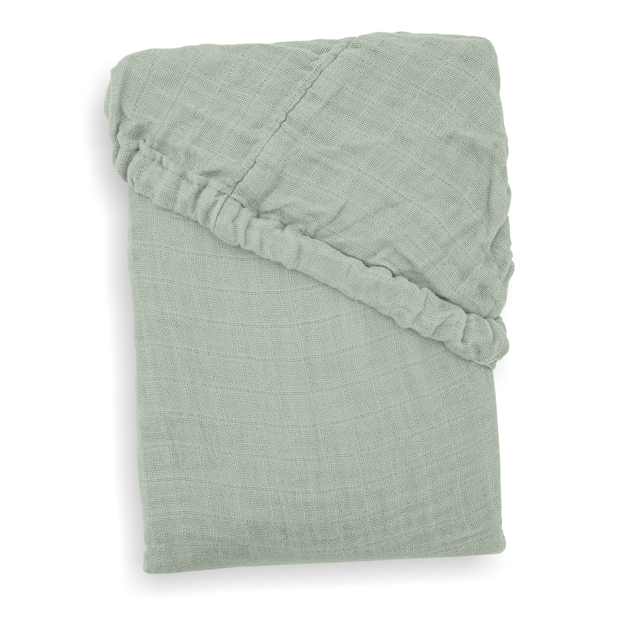 Spannbettlaken, LITTLE ONE, Grün – Produktansicht