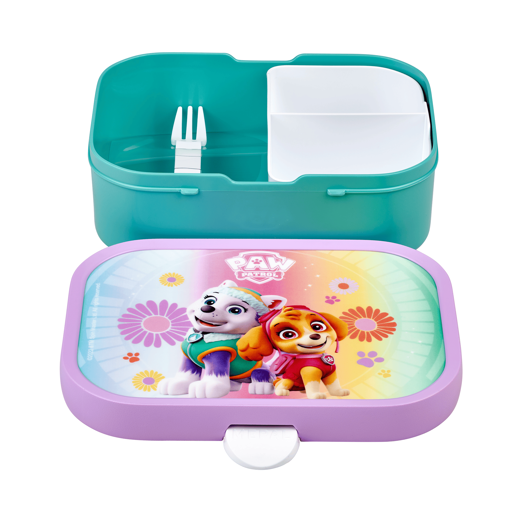 Brotdosen & Snackboxen, MEPAL, Blau – Besonderheit: mit Bento-Einsatz und Snackgabel