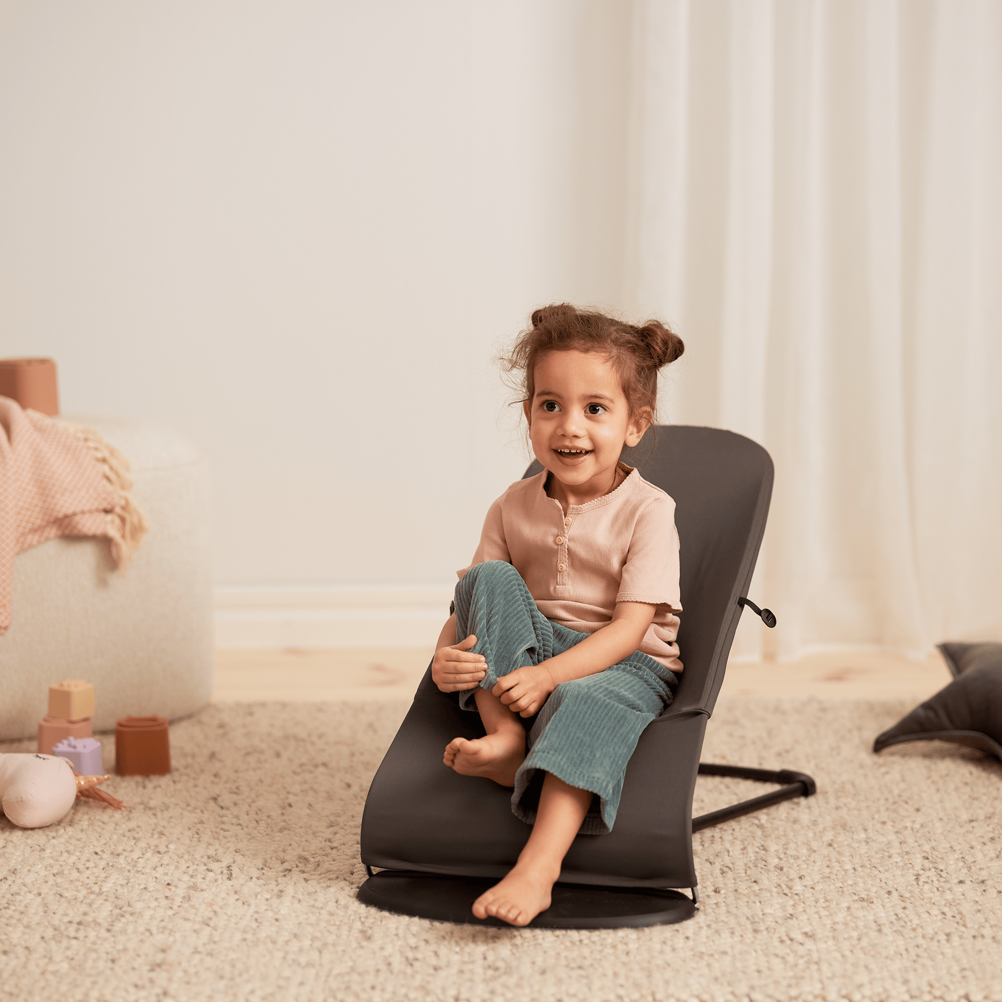 Wippen, BABYBJÖRN, Grau – Produktansicht