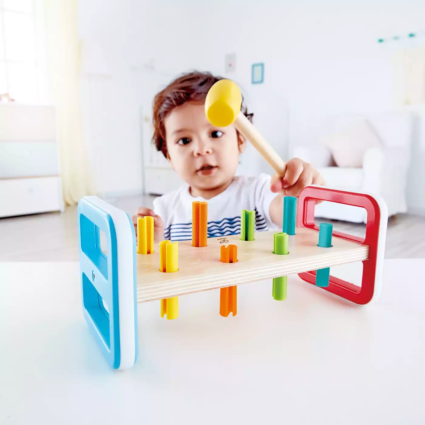 Holzspielzeug, Hape, Mehrfarbig – Produktansicht