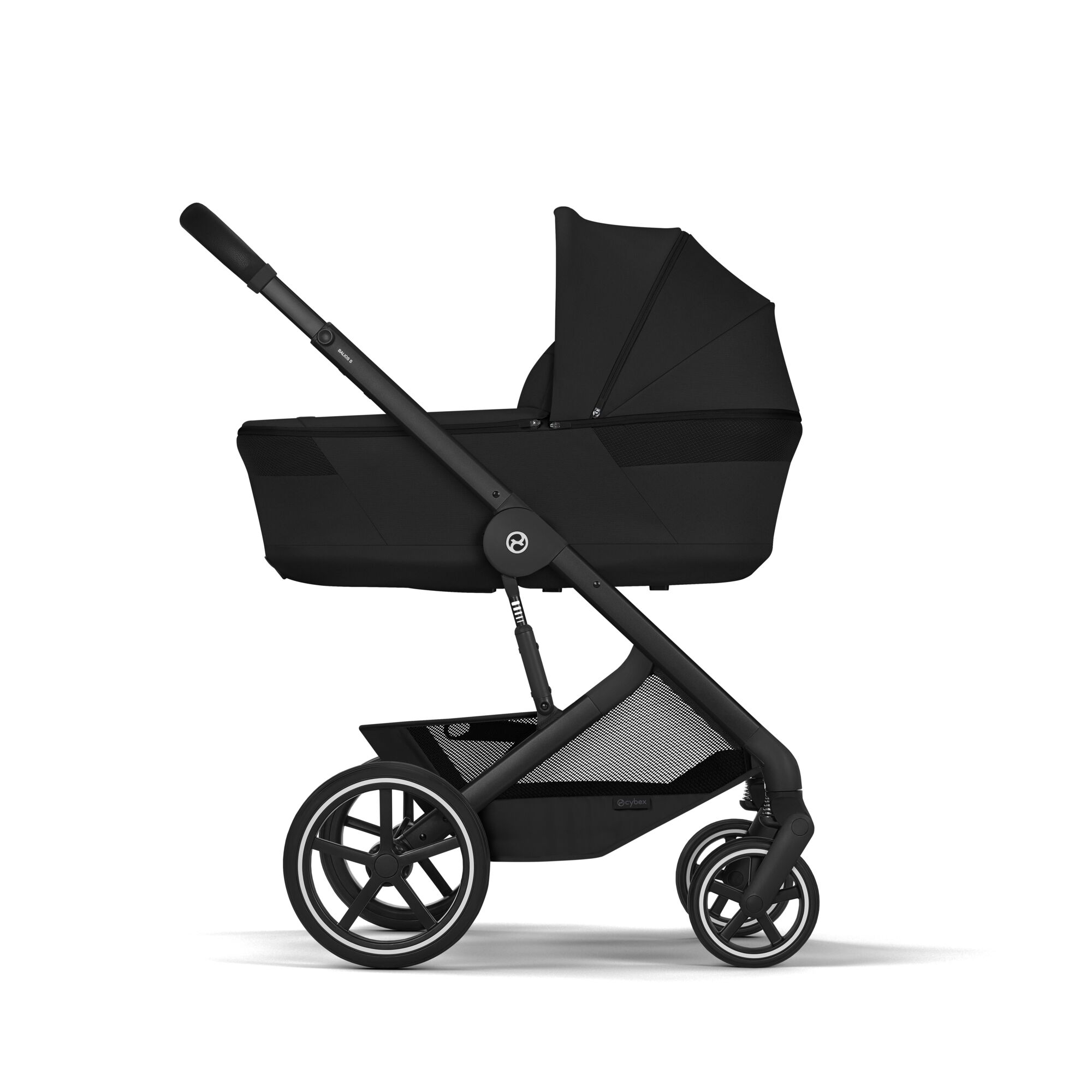 Kombi-Kinderwagen, cybex, Schwarz – Produktansicht