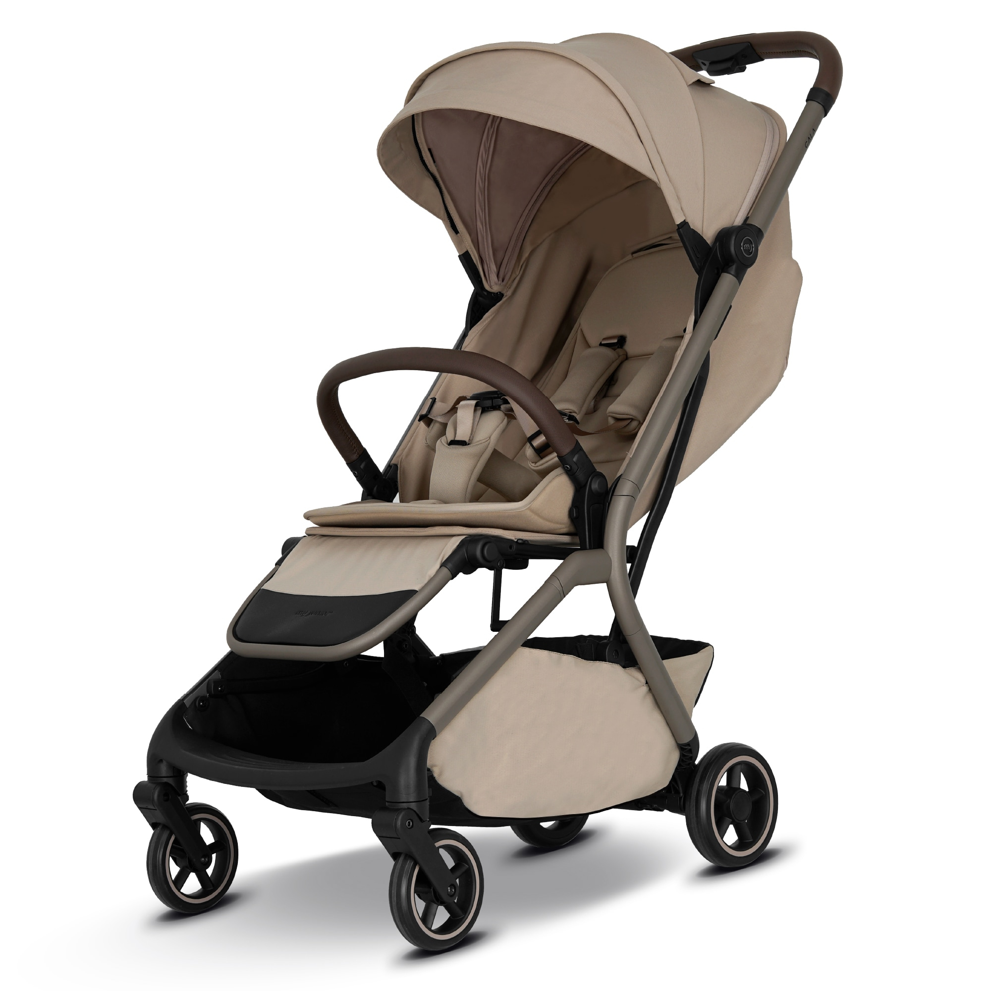 Buggys, My junior, Beige – Besonderheit: dank EvoOne™ Technologie mit allen Aufsätzen vollständig zusammenklappbar