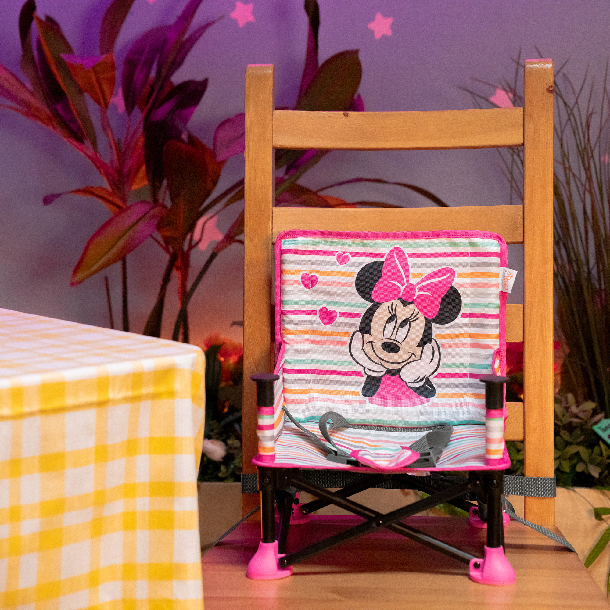 Reisehochstühle, BrightStarts, Pink – Produktansicht