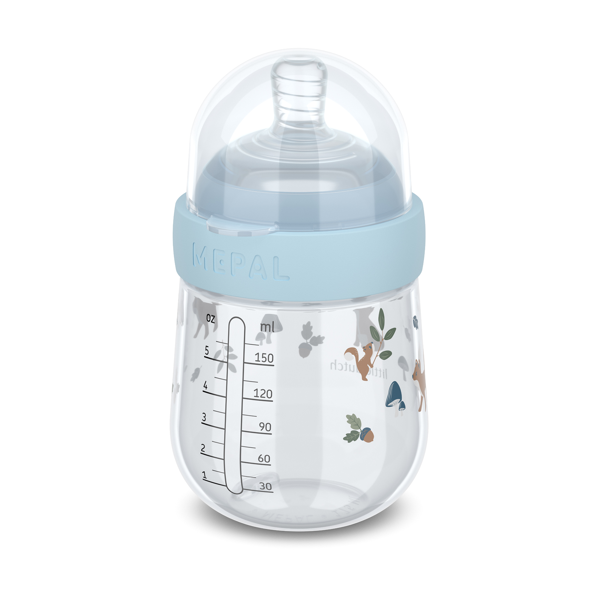 Babyfläschchen, MEPAL, Blau – Besonderheit: fasst ca. 165 ml