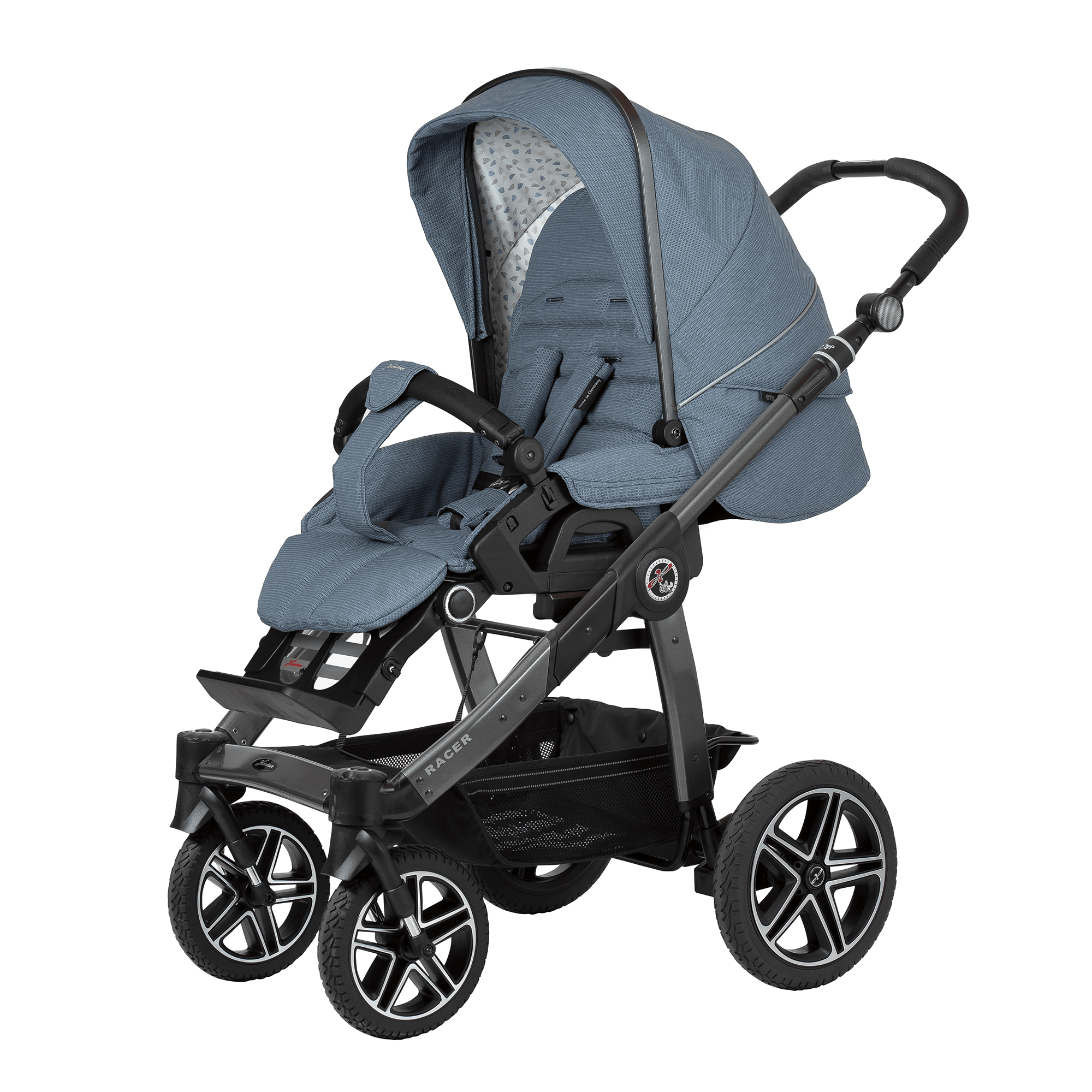 Kombi-Kinderwagen, Hartan – Produktansicht