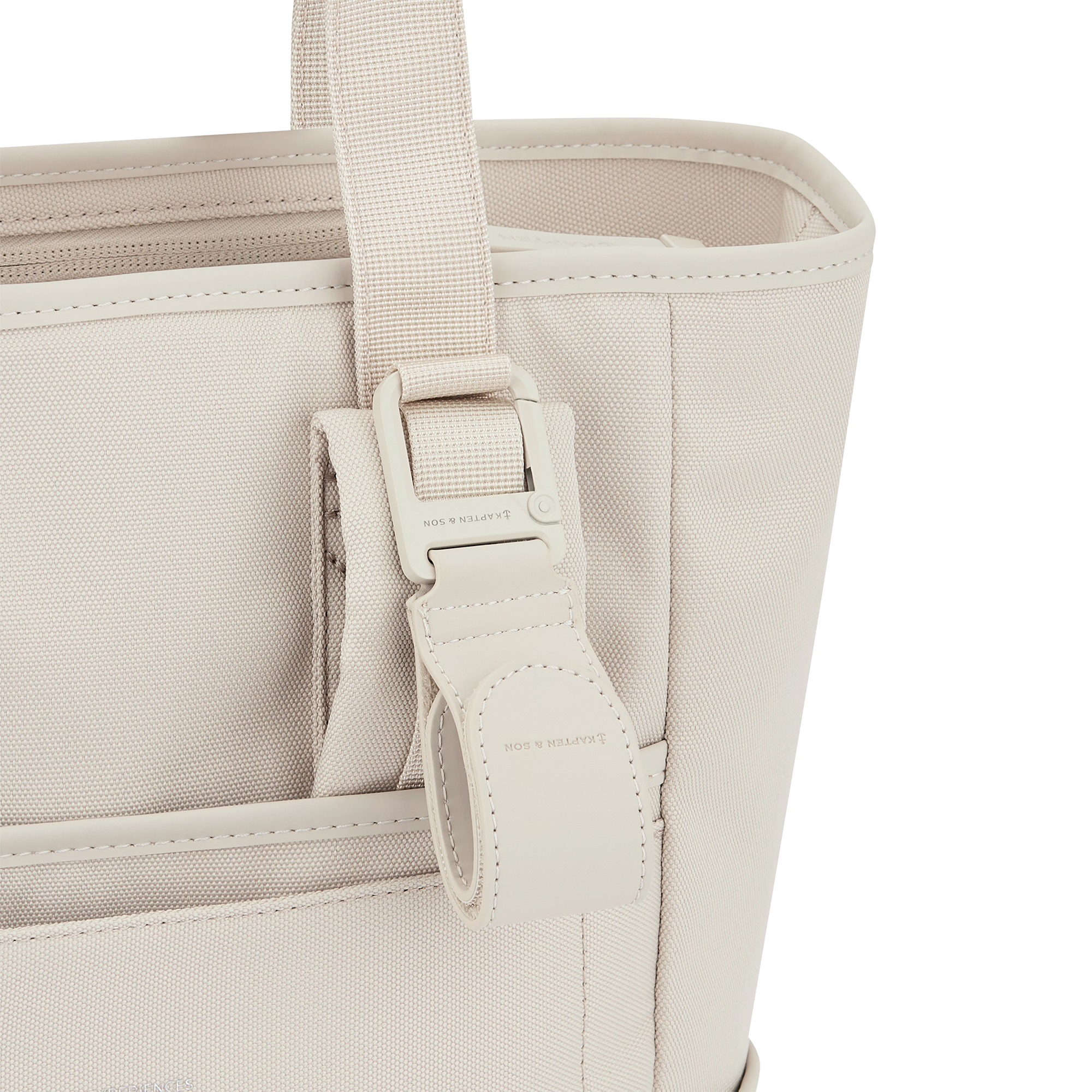 Wickelrucksäcke schwarz, KAPTEN & SON, Beige – Produktansicht