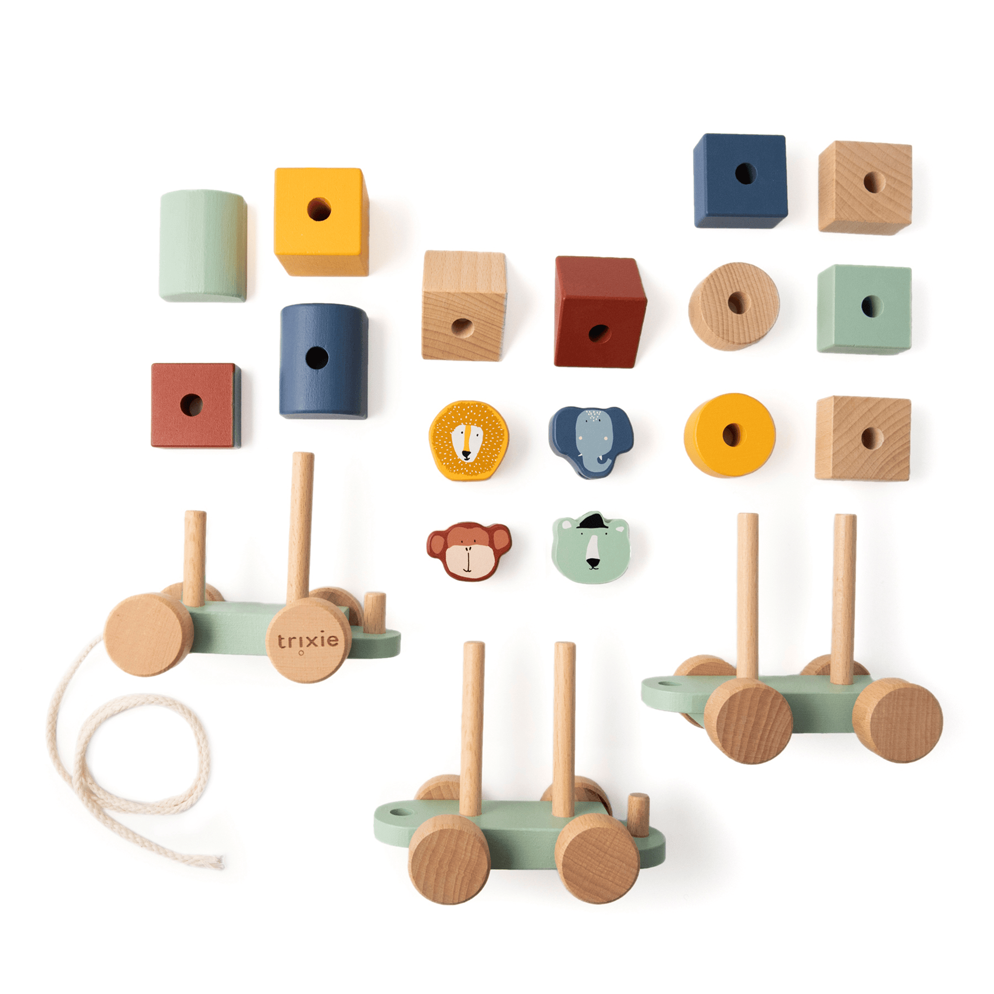 Steckspielzeug, trixie, Mehrfarbig – Produktansicht