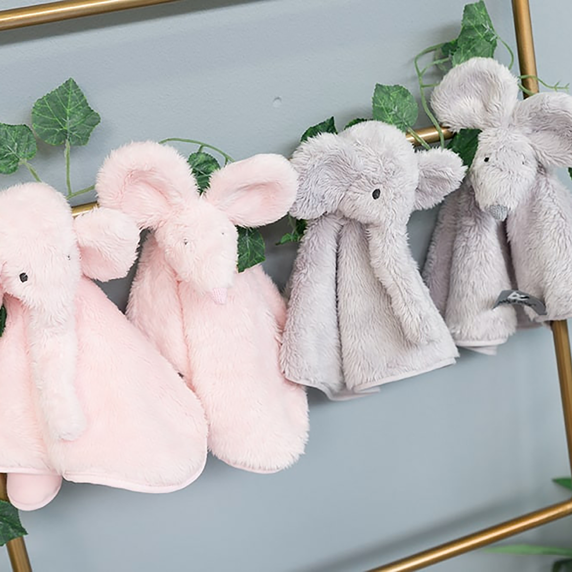 Schmusetücher, baby's only, Grün – Produktansicht