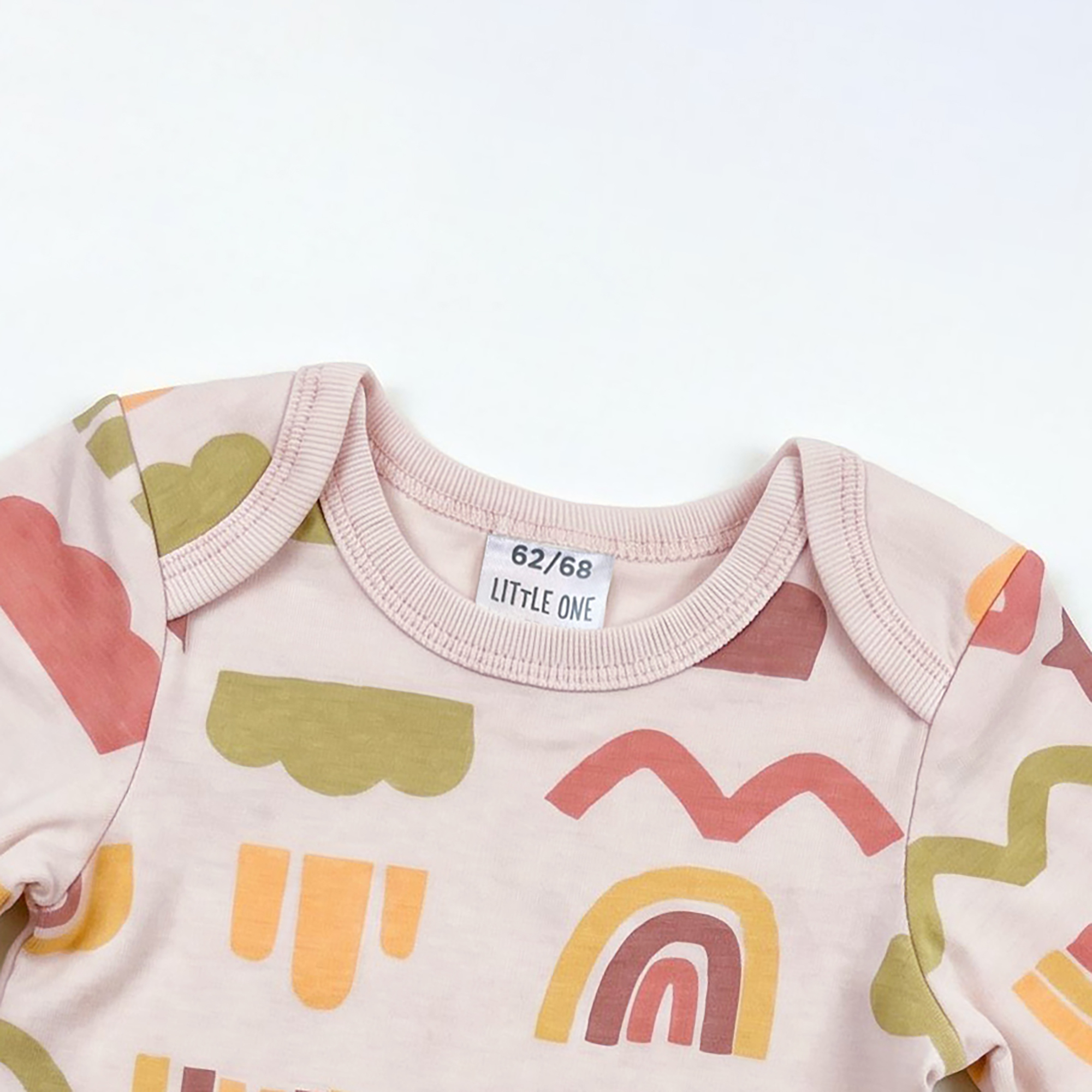 Langarmbodys, LITTLE ONE, Pink – Produktansicht