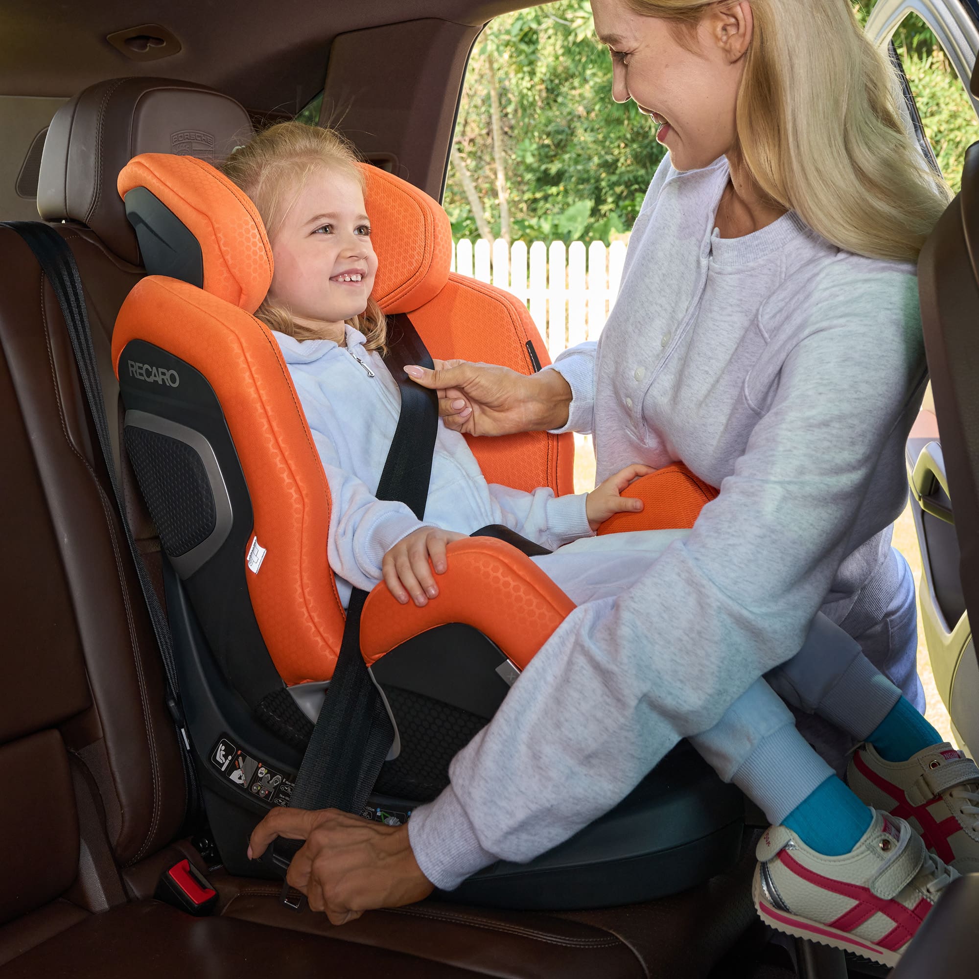 Reboarder 0-18 kg, Gruppe 0+/1, RECARO, Orange – Produktansicht