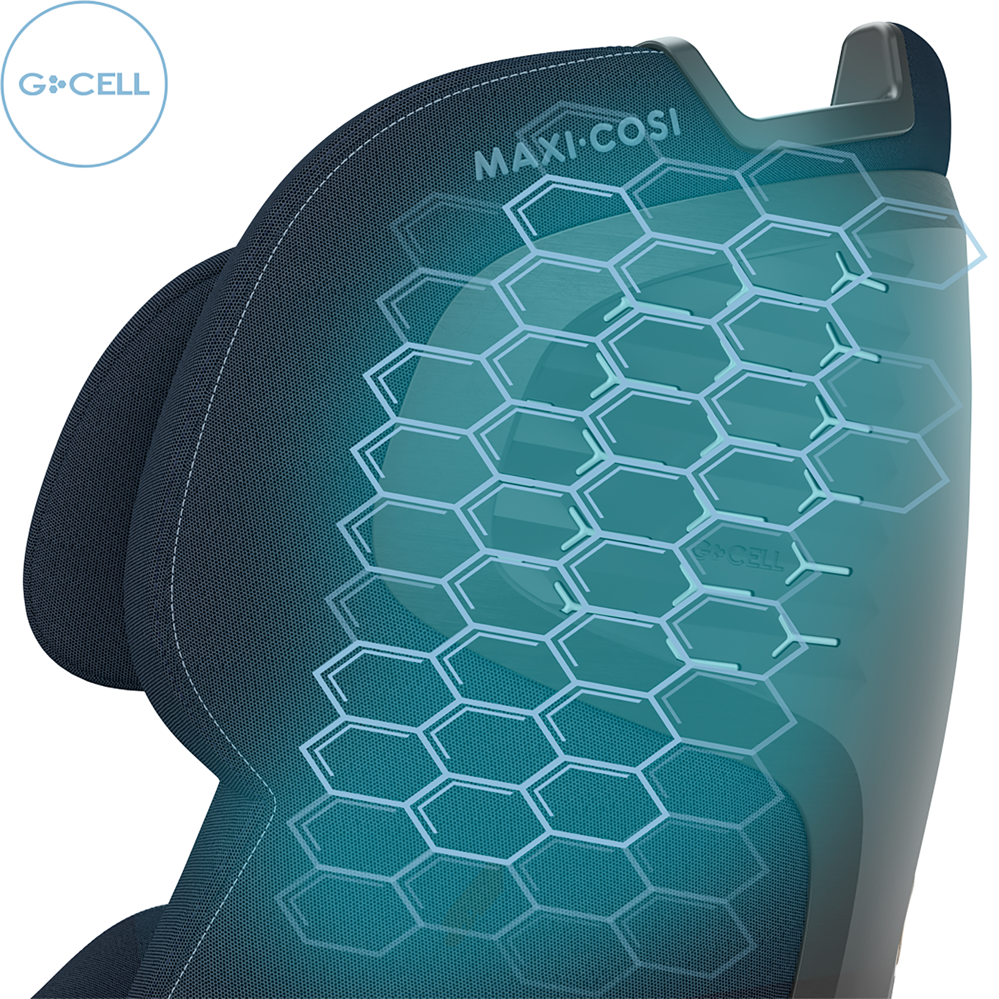 Kindersitze 9-36 kg, Gruppe 1/2/3, MAXI-COSI Premium, Blau – Produktansicht