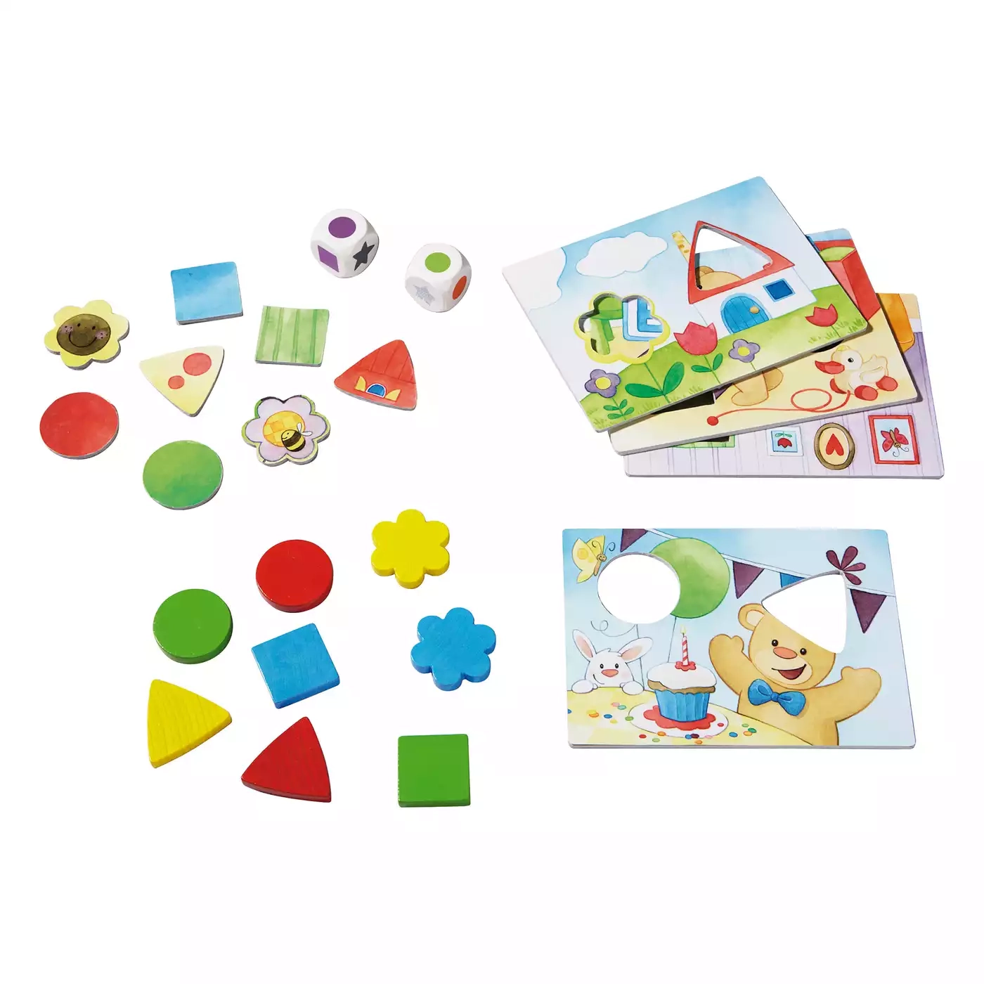 Kinderspiele, HABA, Mehrfarbig – Besonderheit: zum ersten Puzzeln geeignet